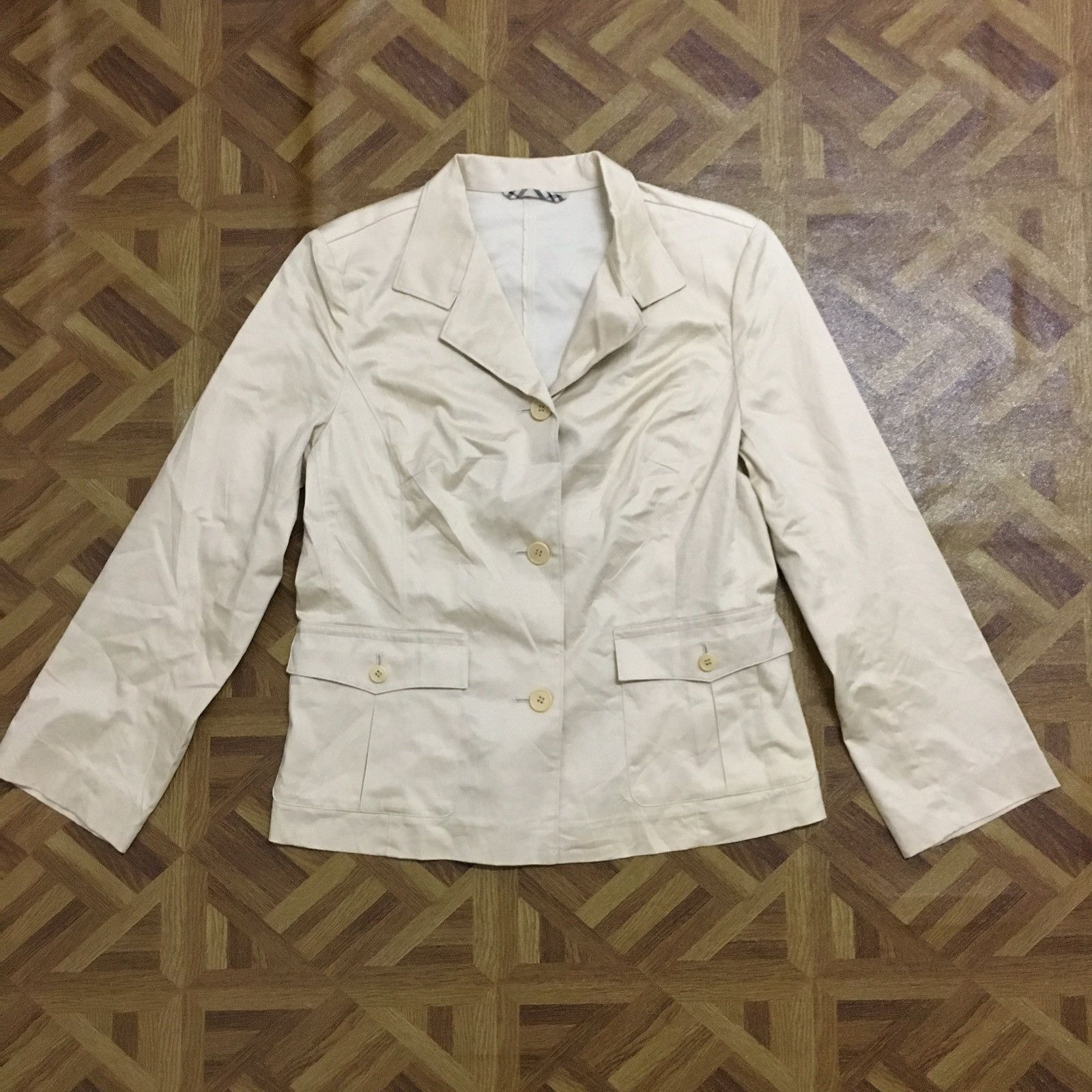 Burberry cotton coat Size US L / EU 52-54 / 3 - 1 Thumbnail
