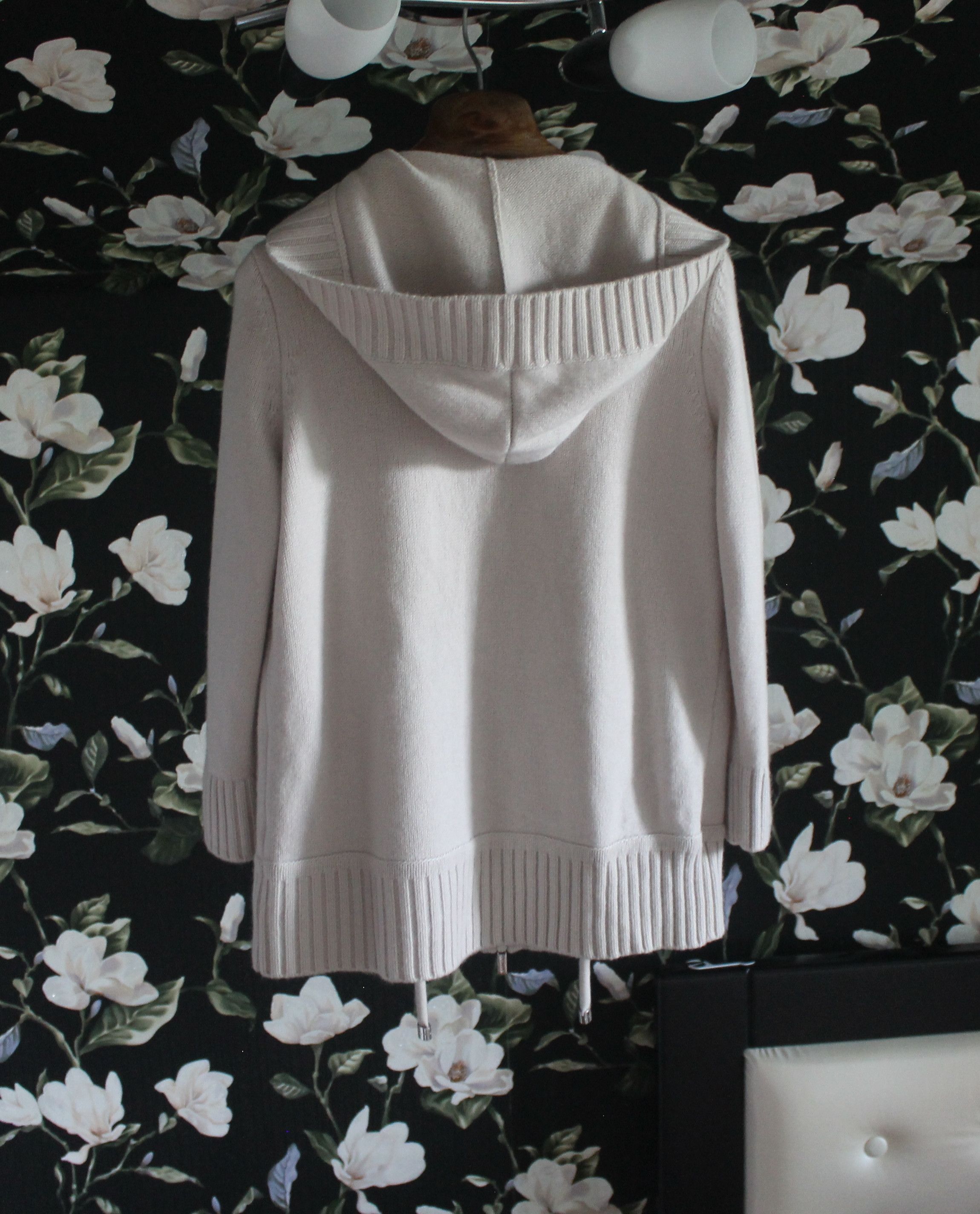 Celine Celine Cashmere Cream Zip Hoodie Size L / US 10 / IT 46 - 5 Thumbnail