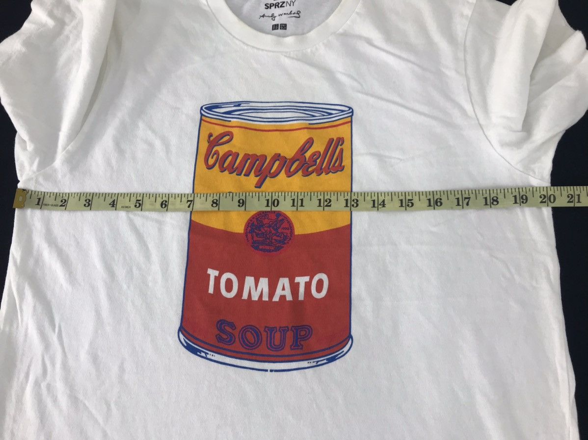 Andy Warhol × Vintage Vtg Andy Warhol Campbell's Tomato Soup Inspired Designer Size US M / EU 48-50 / 2 - 7 Thumbnail