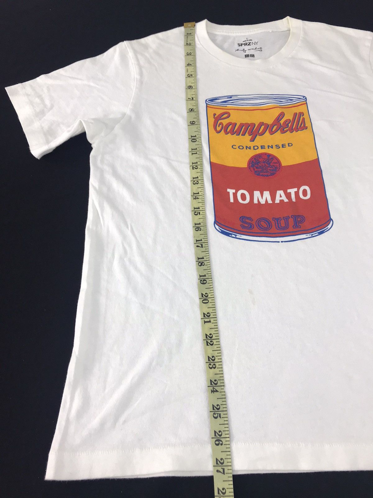 Andy Warhol × Vintage Vtg Andy Warhol Campbell's Tomato Soup Inspired Designer Size US M / EU 48-50 / 2 - 8 Thumbnail