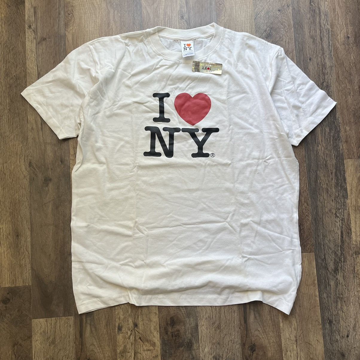CRAZY Y2K Never Worn I love NY XL