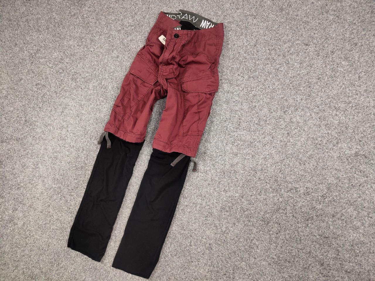 G-Star Vintage G Star Raw Rovic Belt Bermuda Cargo Shorts x Pants Size US 33 - 3 Thumbnail