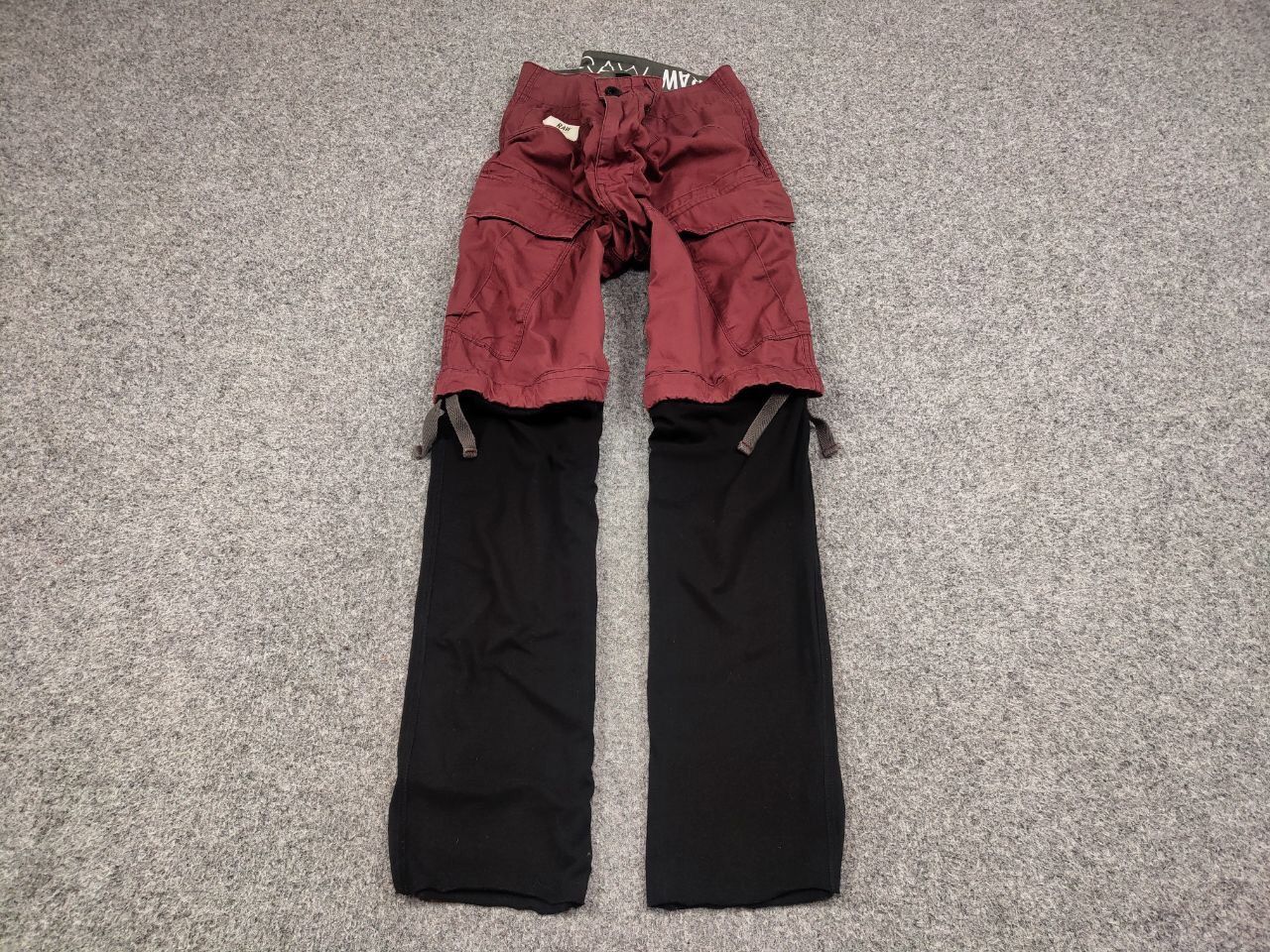 G-Star Vintage G Star Raw Rovic Belt Bermuda Cargo Shorts x Pants Size US 33 - 2 Thumbnail