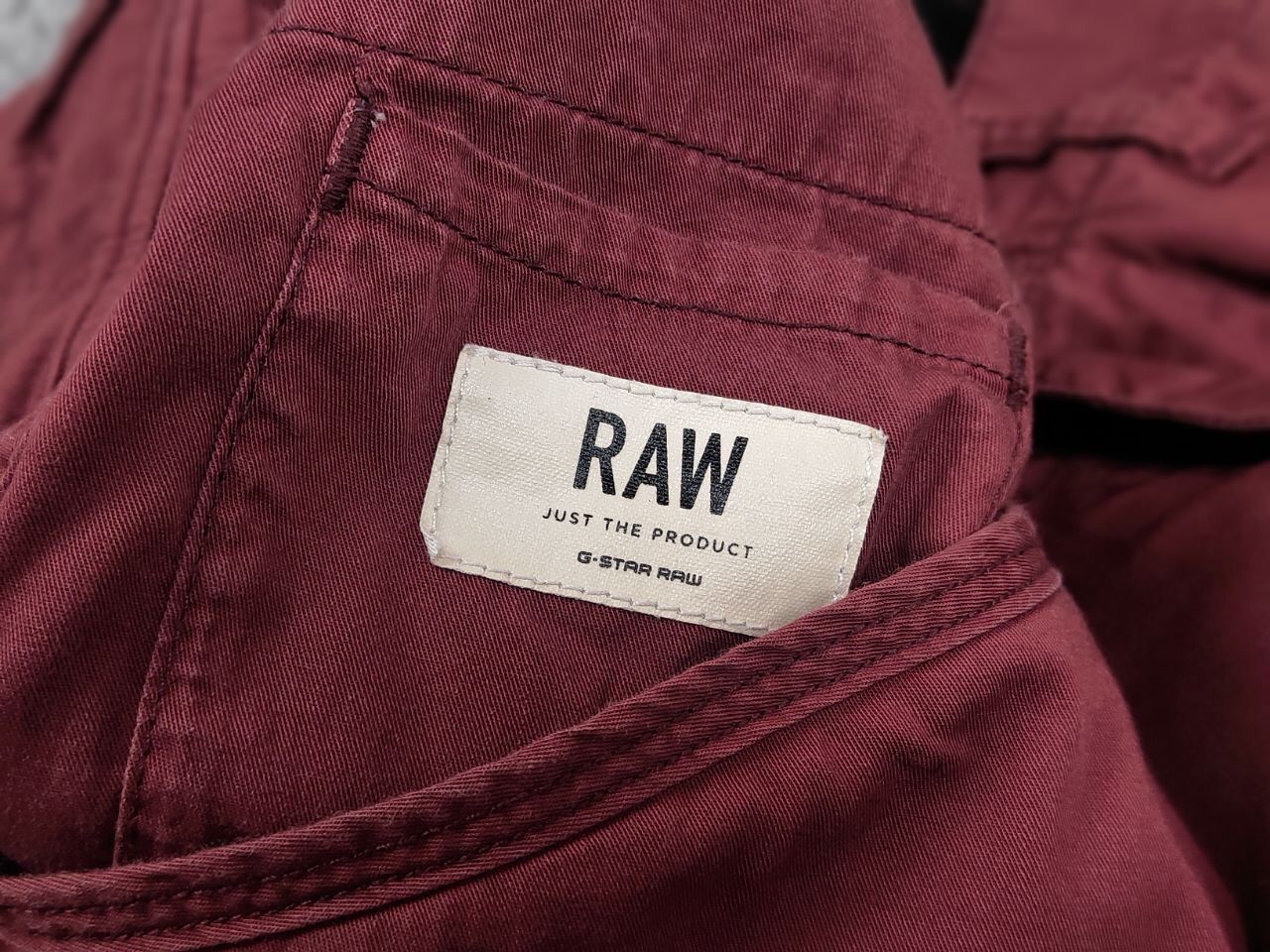 G-Star Vintage G Star Raw Rovic Belt Bermuda Cargo Shorts x Pants Size US 33 - 17 Thumbnail