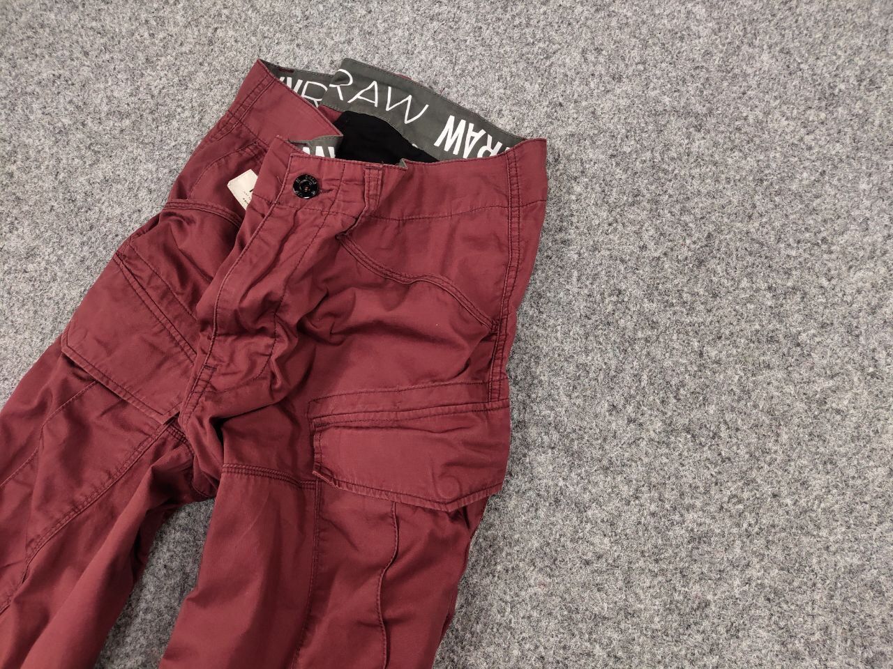 G-Star Vintage G Star Raw Rovic Belt Bermuda Cargo Shorts x Pants Size US 33 - 4 Thumbnail