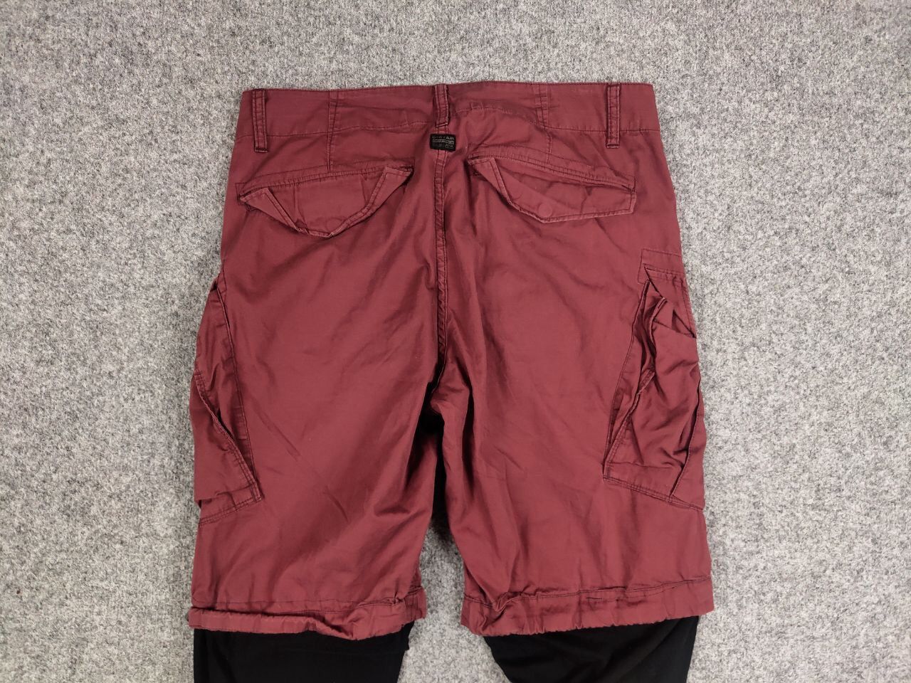 G-Star Vintage G Star Raw Rovic Belt Bermuda Cargo Shorts x Pants Size US 33 - 13 Thumbnail