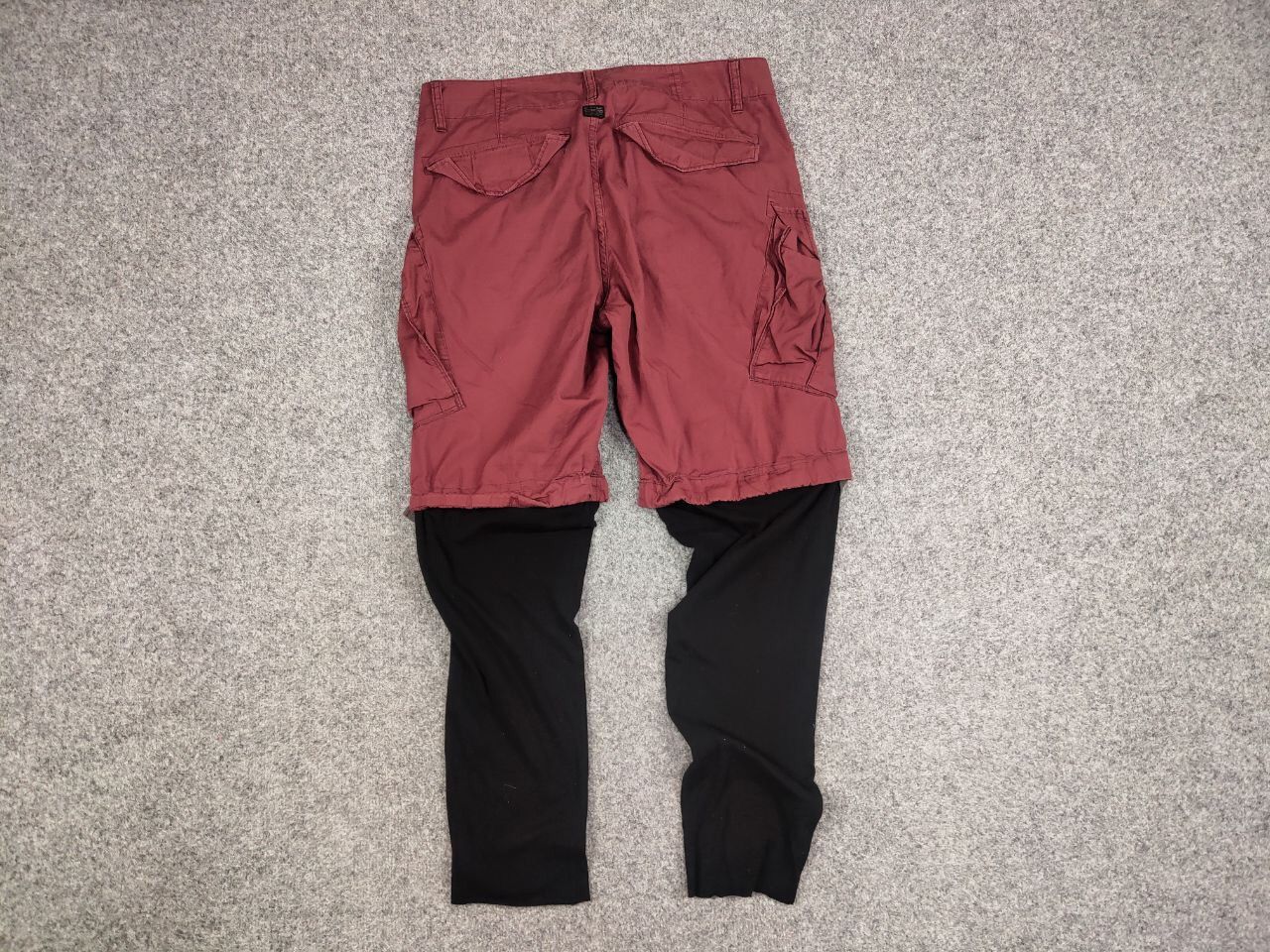 G-Star Vintage G Star Raw Rovic Belt Bermuda Cargo Shorts x Pants Size US 33 - 12 Thumbnail