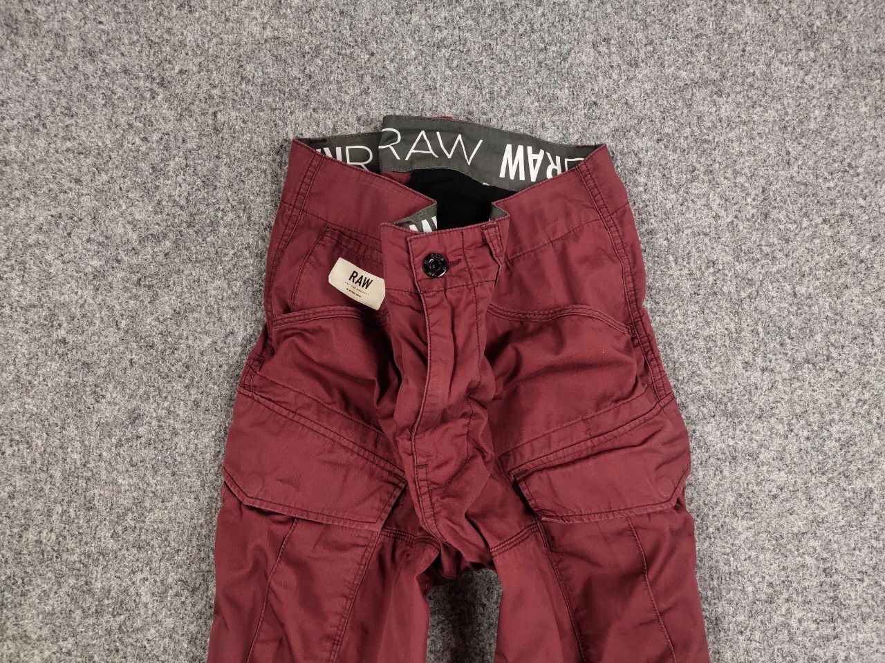 G-Star Vintage G Star Raw Rovic Belt Bermuda Cargo Shorts x Pants Size US 33 - 7 Thumbnail