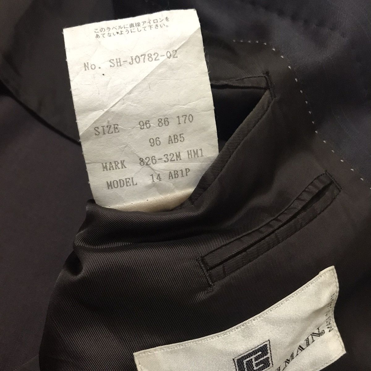 Balmain Tailored Pierre Balmain Pure Virgin Wool by Fratelli Tallia Size US M / EU 48-50 / 2 - 11 Thumbnail