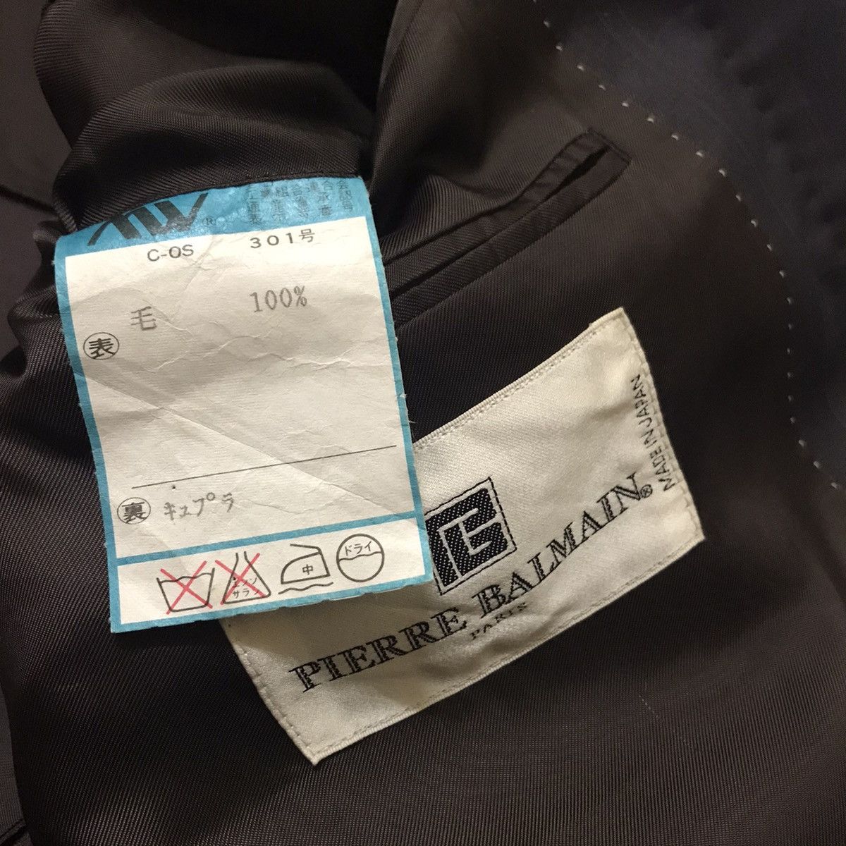 Balmain Tailored Pierre Balmain Pure Virgin Wool by Fratelli Tallia Size US M / EU 48-50 / 2 - 10 Thumbnail