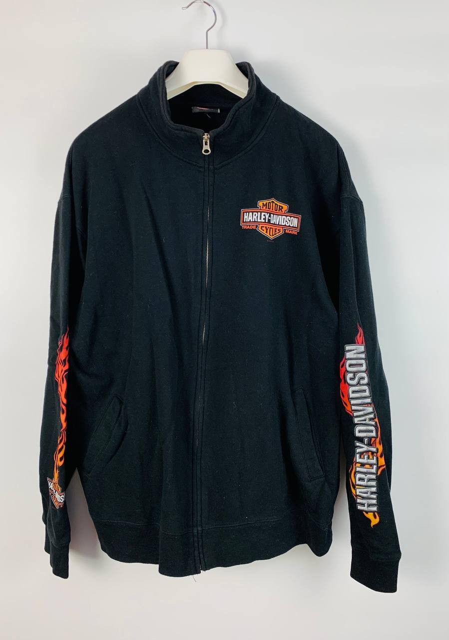 Harley Davidson Harley Davidson sweatshirt zip black cotton M Size US M / EU 48-50 / 2 - 1 Thumbnail