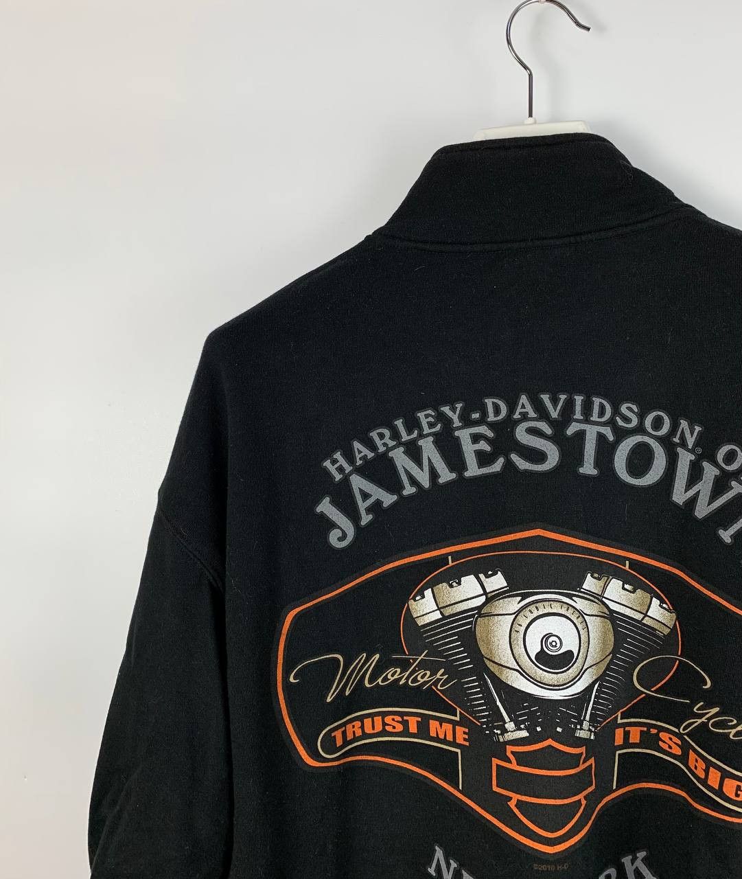 Harley Davidson Harley Davidson sweatshirt zip black cotton M Size US M / EU 48-50 / 2 - 9 Thumbnail