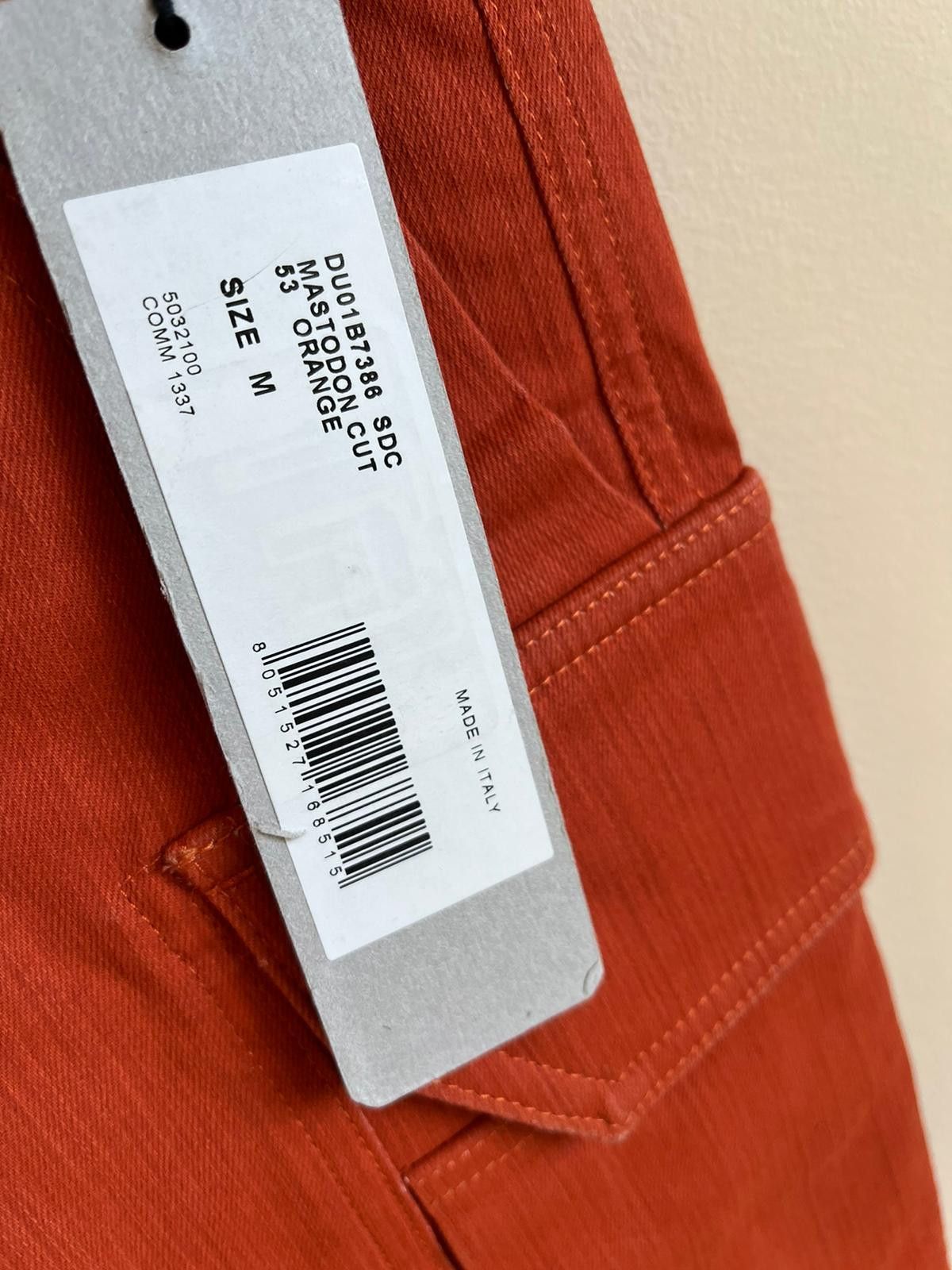 Rick Owens Mastodon Cut Pants in Orange Size US 32 / EU 48 - 11 Thumbnail