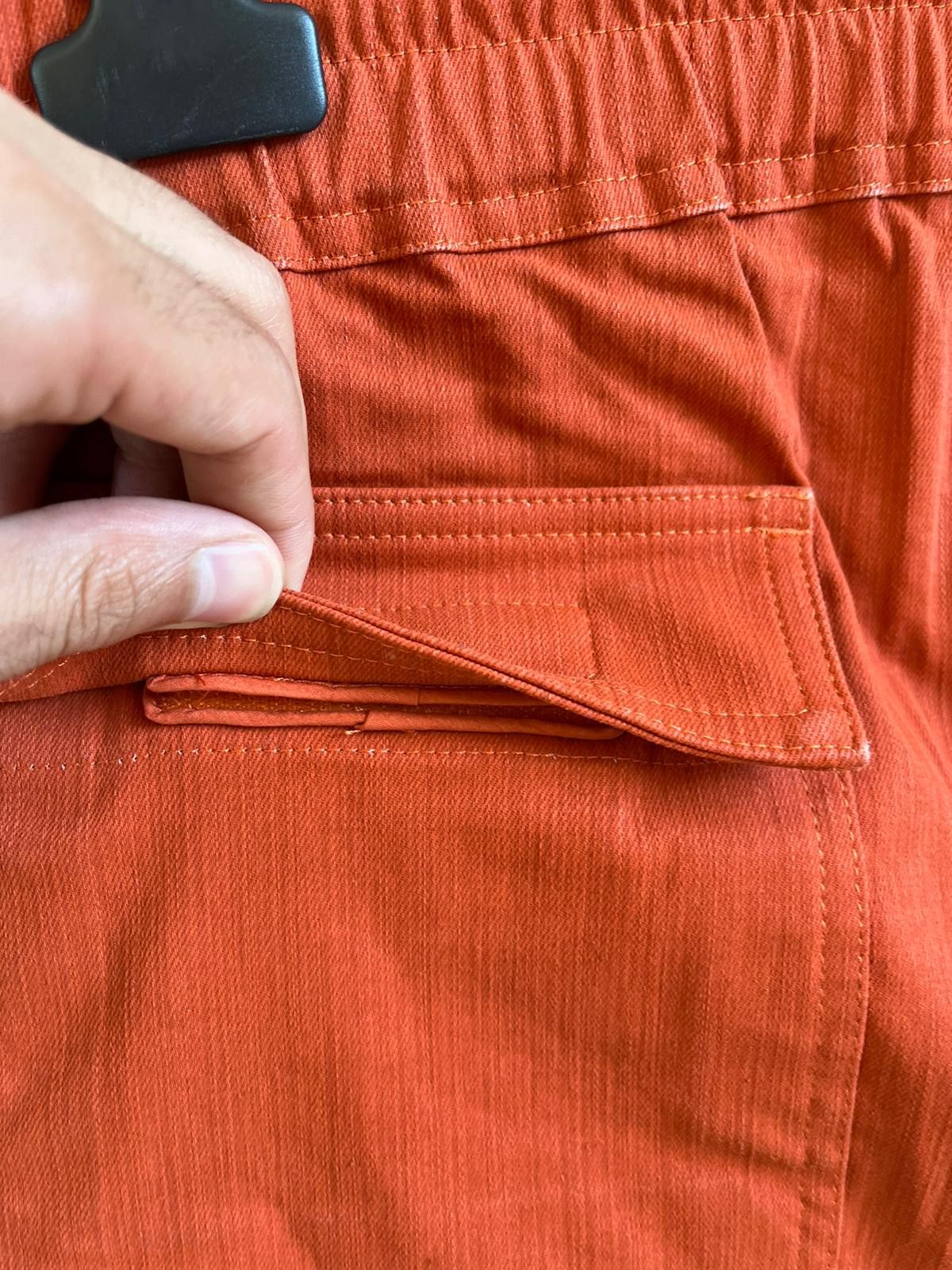 Rick Owens Mastodon Cut Pants in Orange Size US 32 / EU 48 - 13 Thumbnail