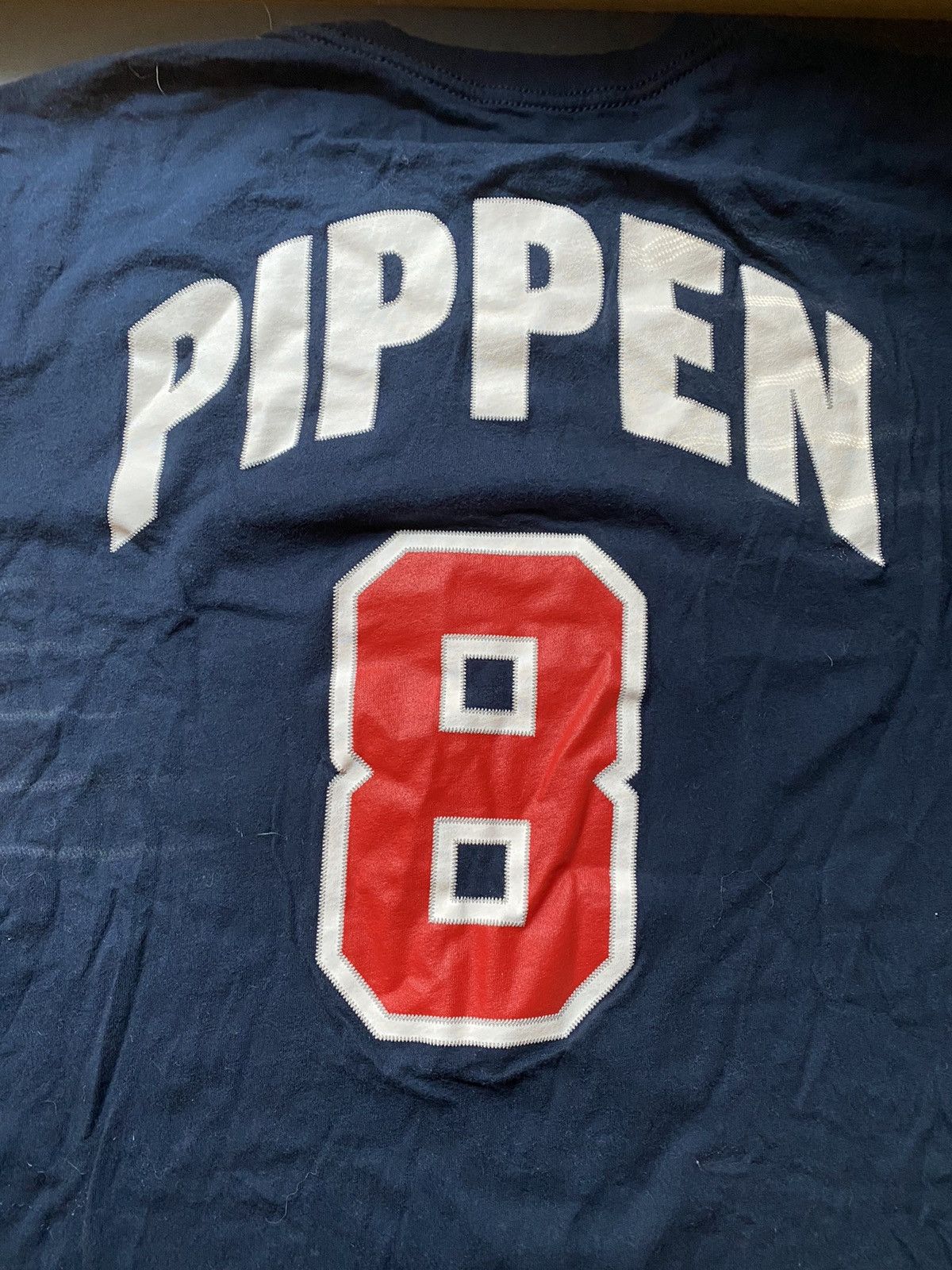 scottie pippen t shirt vintage