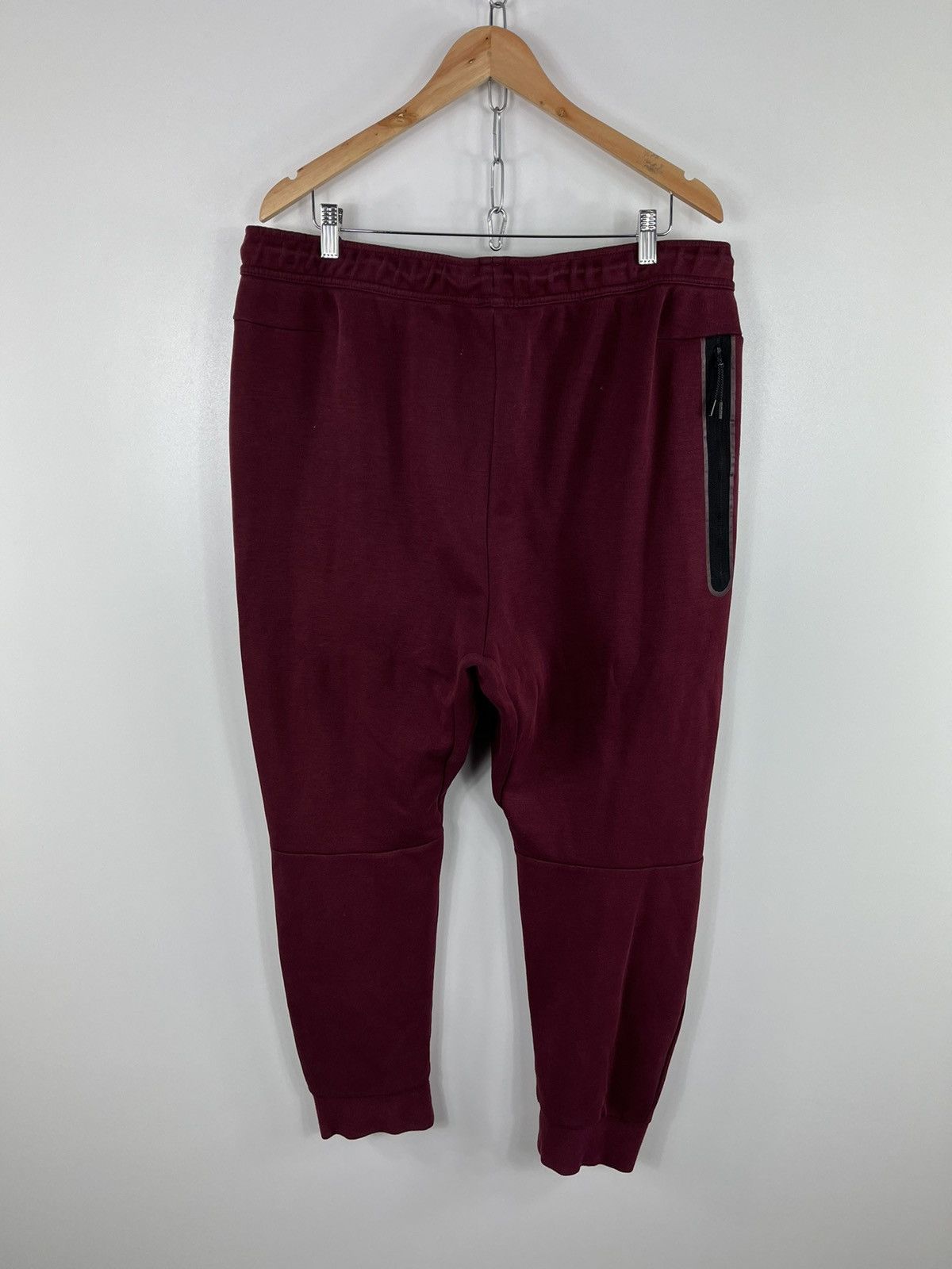 Nike Nike Tech Fleece Driil Sweatpants Burgundy Size 2XL Size US 38 / EU 54 - 2 Thumbnail