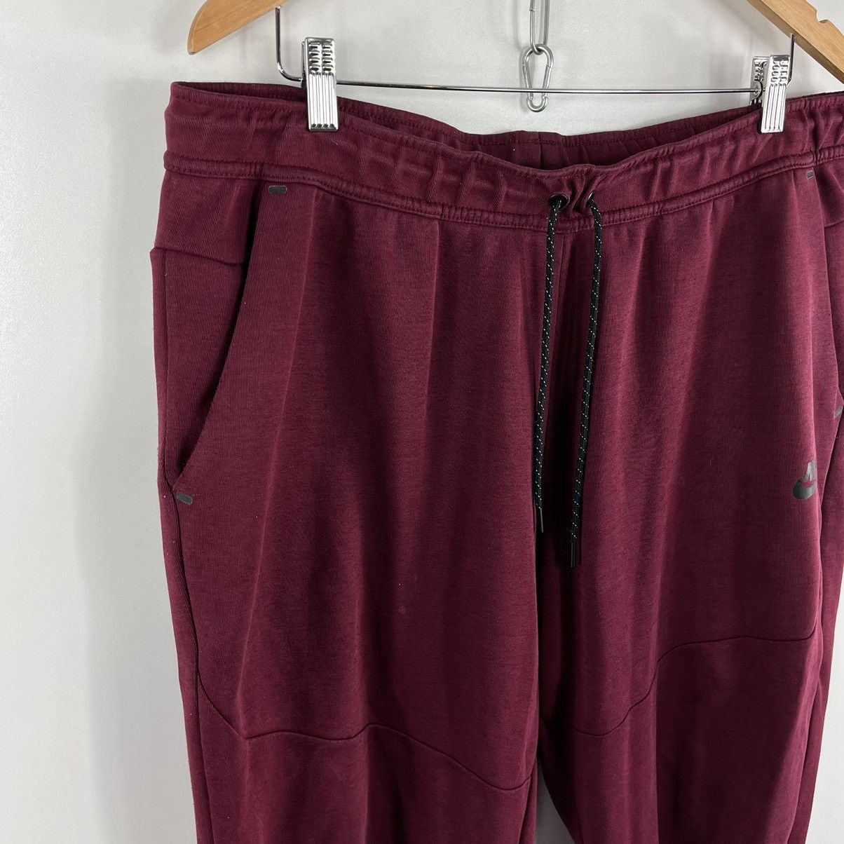 Nike Nike Tech Fleece Driil Sweatpants Burgundy Size 2XL Size US 38 / EU 54 - 4 Thumbnail