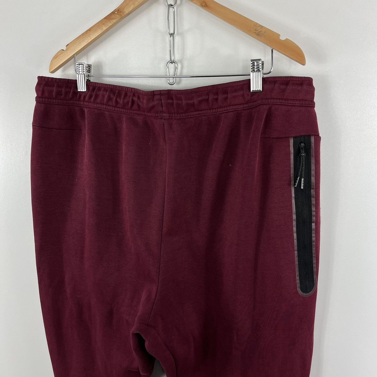 Nike Nike Tech Fleece Driil Sweatpants Burgundy Size 2XL Size US 38 / EU 54 - 6 Thumbnail