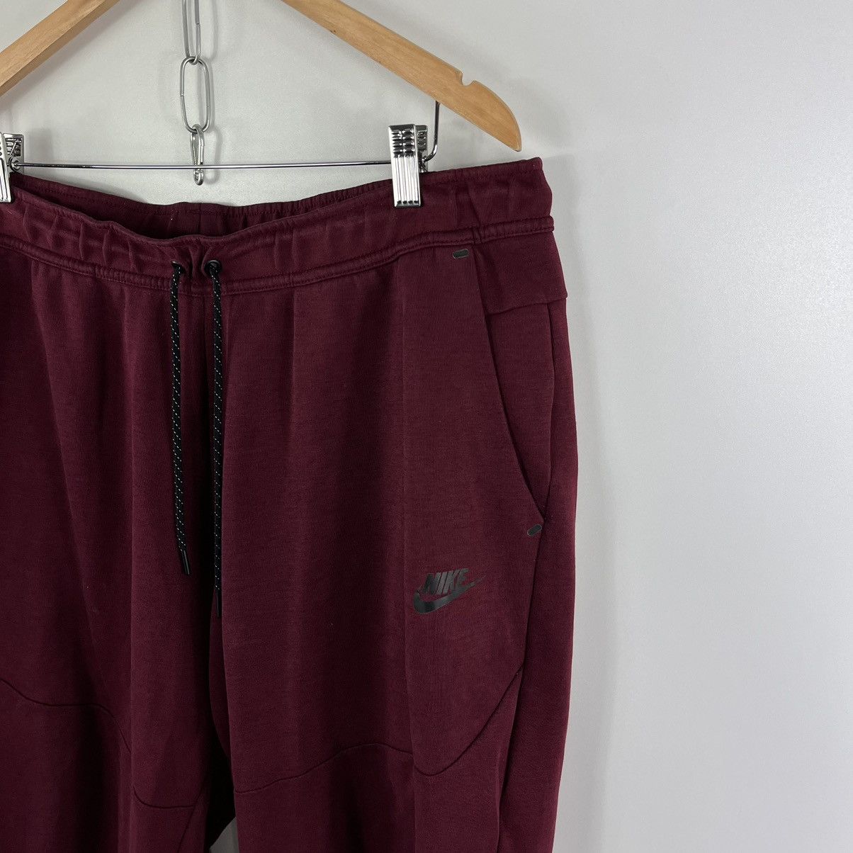 Nike Nike Tech Fleece Driil Sweatpants Burgundy Size 2XL Size US 38 / EU 54 - 3 Thumbnail