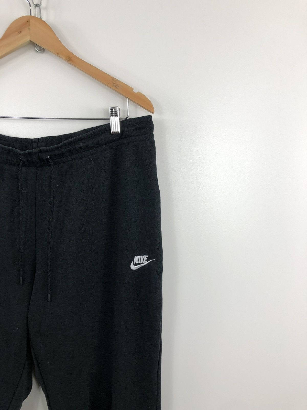 Nike Nike Sweat Pants Embroidery Spell Out Small Logo Black Sz XL Size US 36 / EU 52 - 3 Thumbnail