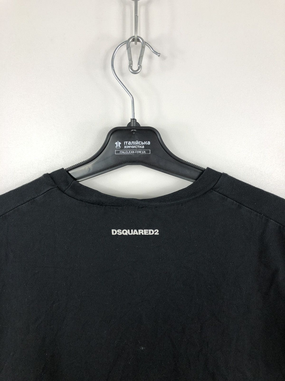 Designer × Dsquared2 Dsquared2 T-Shirt Big Logo Black Size L Size US L / EU 52-54 / 3 - 7 Thumbnail
