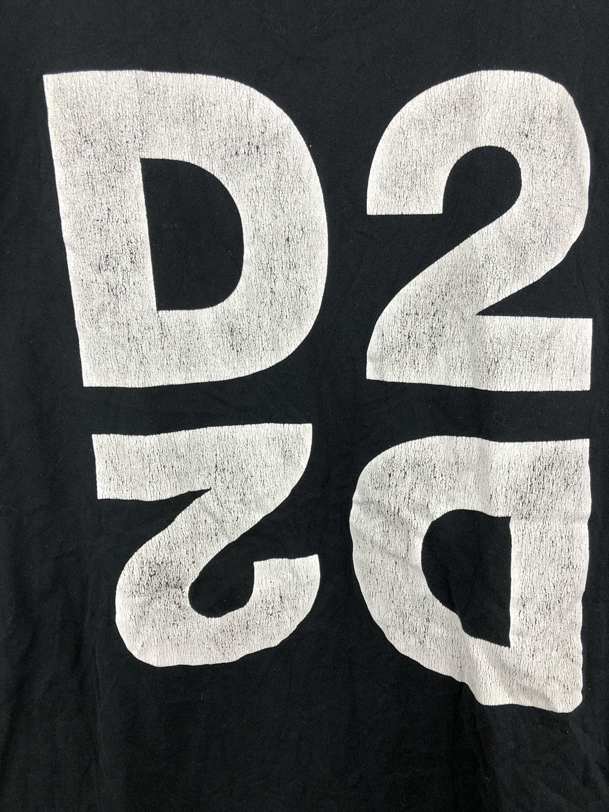 Designer × Dsquared2 Dsquared2 T-Shirt Big Logo Black Size L Size US L / EU 52-54 / 3 - 4 Thumbnail