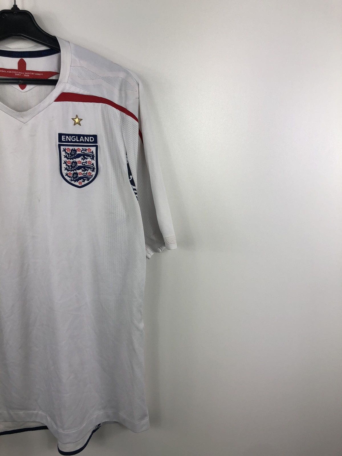 Umbro Umbro England 2007-09 Jersey White Size M Size US M / EU 48-50 / 2 - 4 Thumbnail