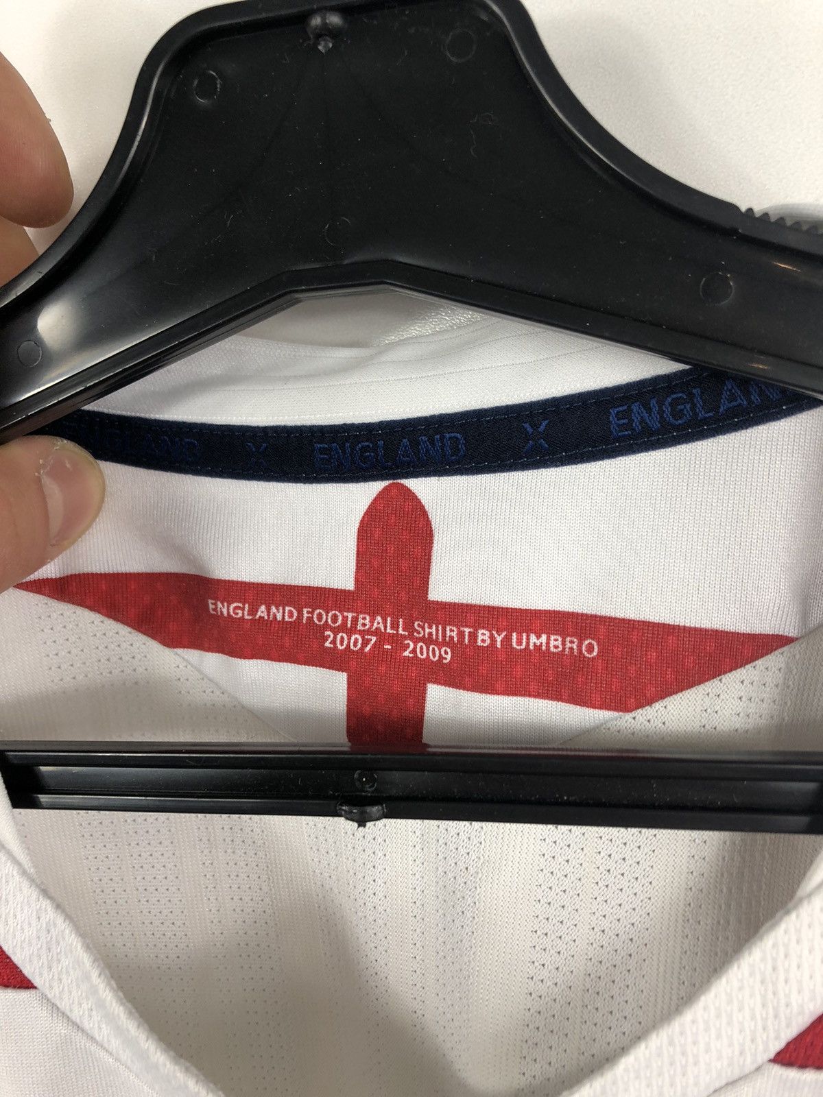 Umbro Umbro England 2007-09 Jersey White Size M Size US M / EU 48-50 / 2 - 7 Thumbnail