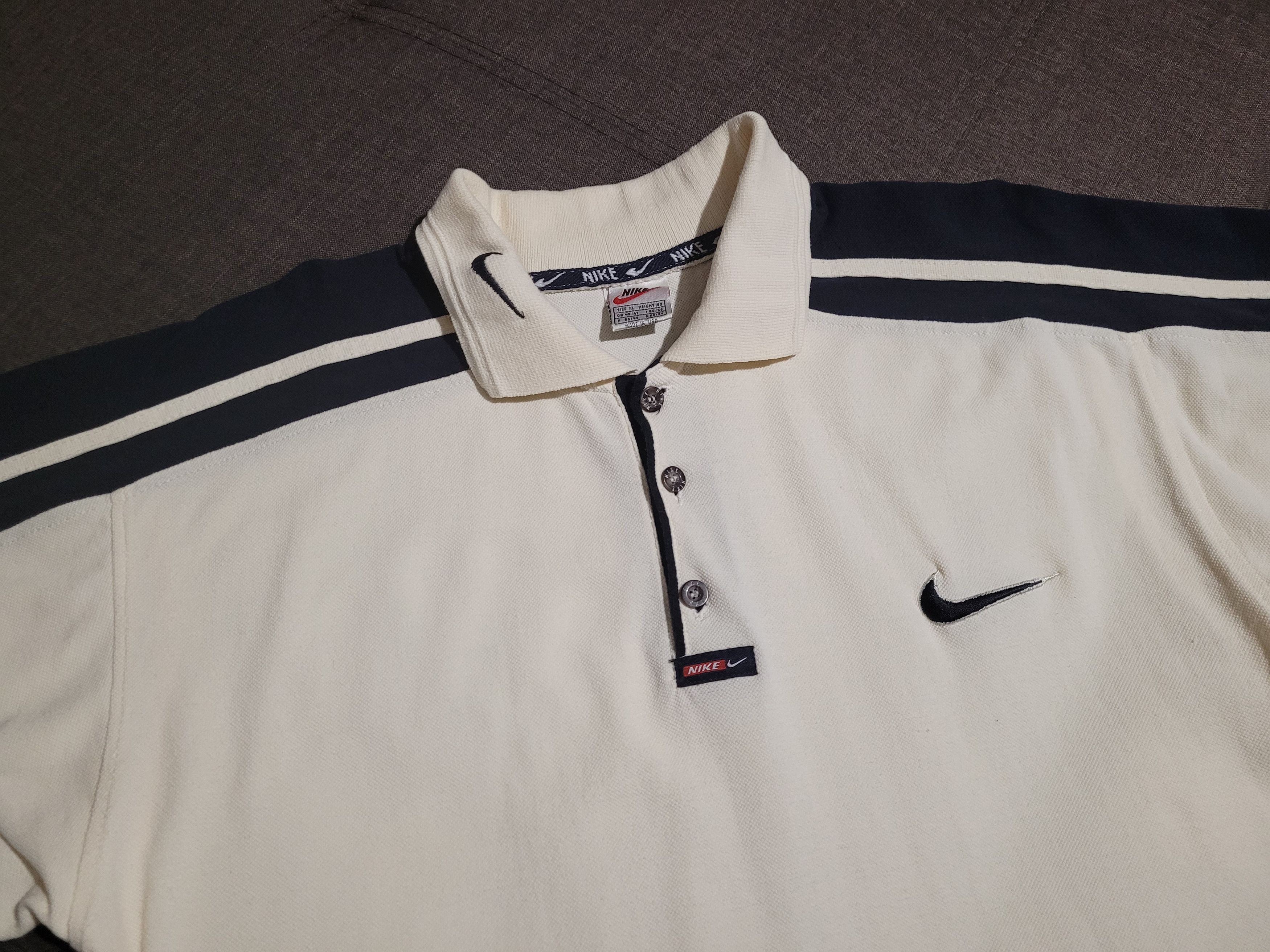 Other Vintage Nike polo tee t shirt Size US XL / EU 56 / 4 - 4 Thumbnail