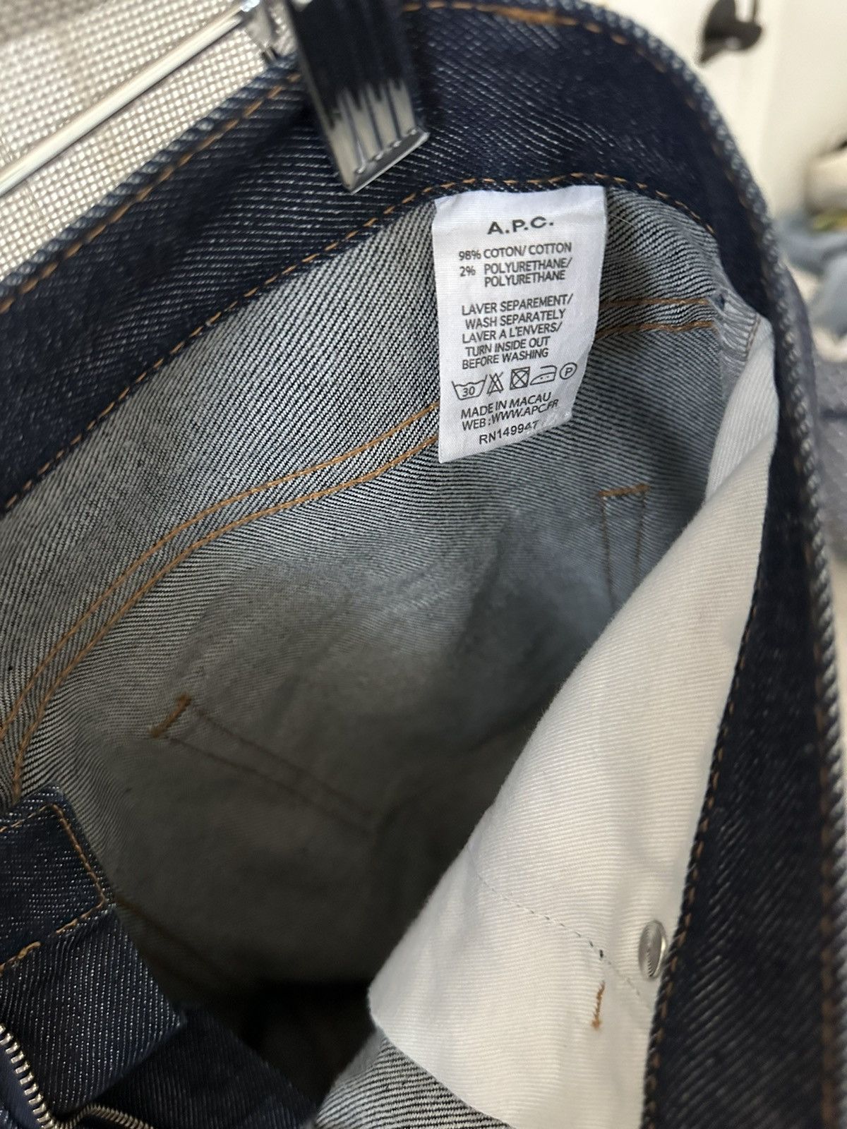 A.P.C. APC Sailor Denim Size US 31 - 4 Thumbnail