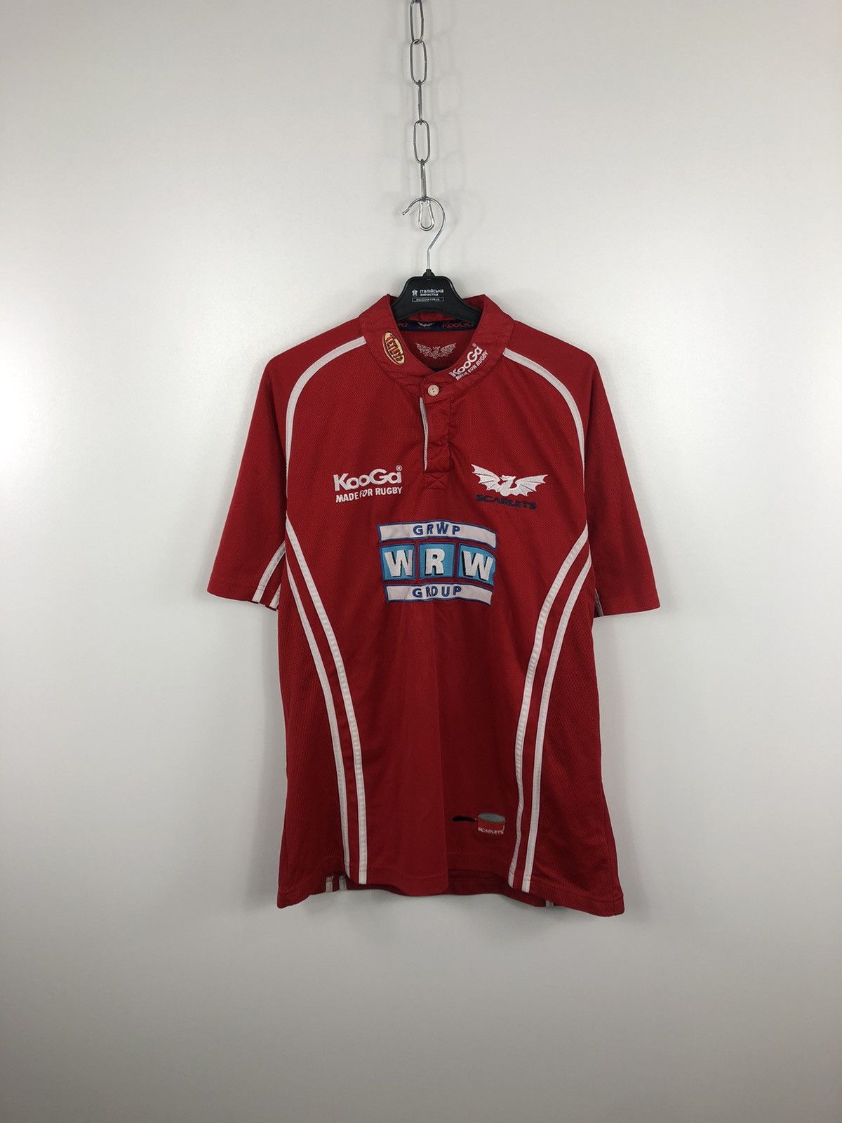 Other KooGa Rugby Scarlets Jersey Red Size L Size US L / EU 52-54 / 3 - 1 Thumbnail