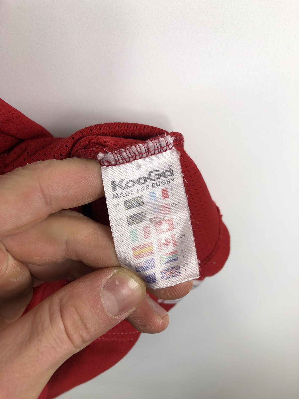 Other KooGa Rugby Scarlets Jersey Red Size L Size US L / EU 52-54 / 3 - 8 Thumbnail