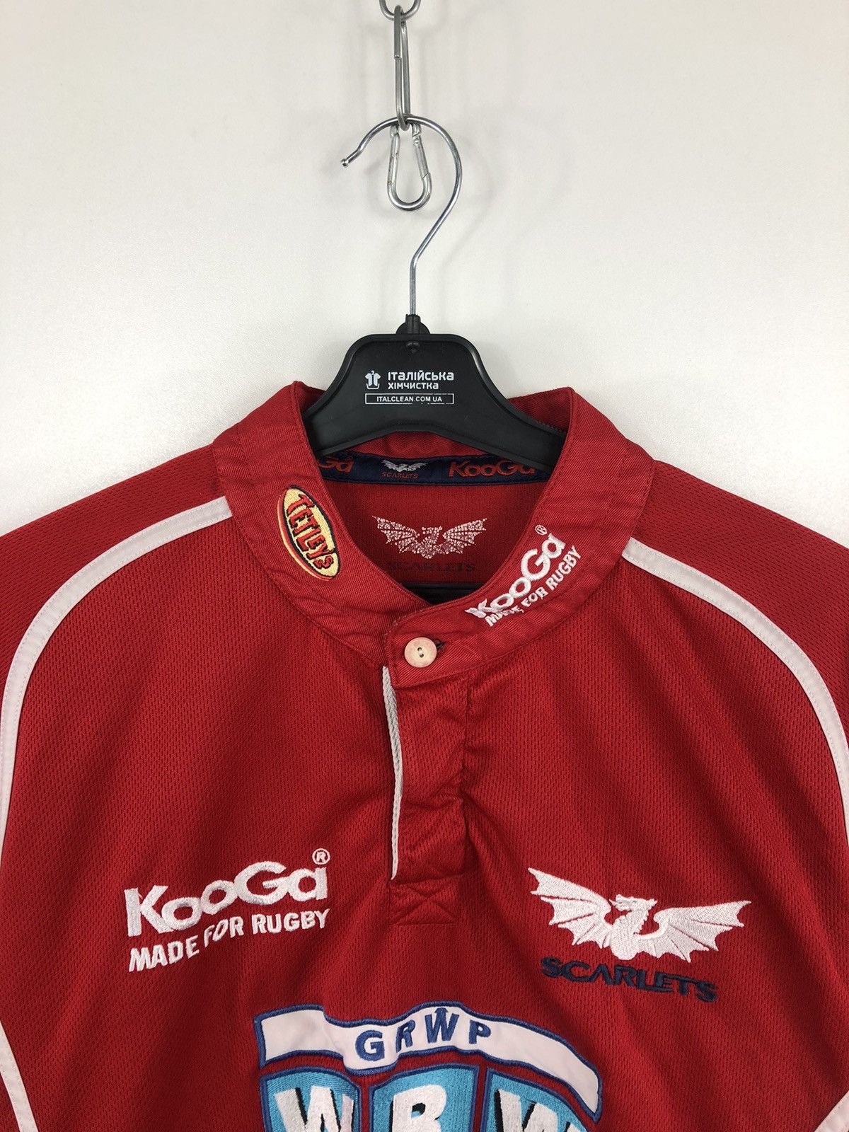 Other KooGa Rugby Scarlets Jersey Red Size L Size US L / EU 52-54 / 3 - 3 Thumbnail