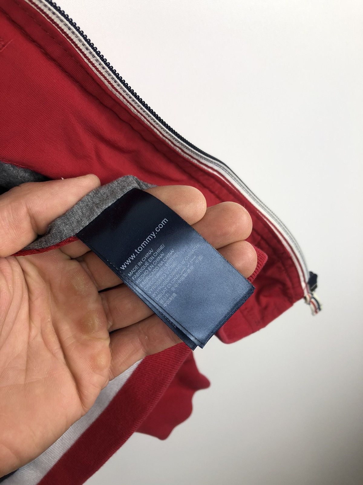 Tommy Hilfiger Tommy Hilfiger Small Logo Bomber Red Size L Size US L / EU 52-54 / 3 - 9 Thumbnail