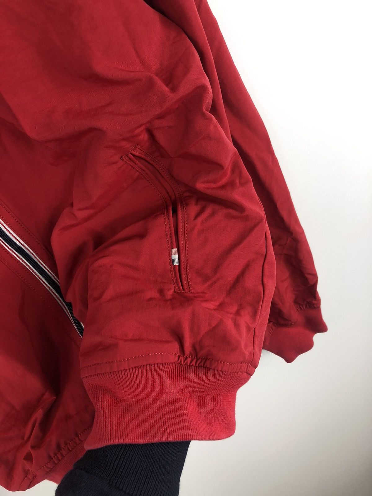 Tommy Hilfiger Tommy Hilfiger Small Logo Bomber Red Size L Size US L / EU 52-54 / 3 - 6 Thumbnail