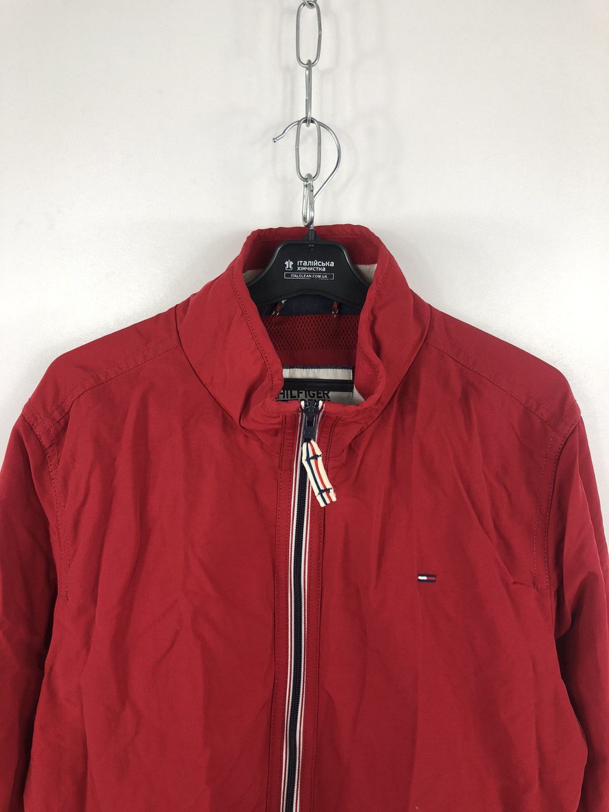 Tommy Hilfiger Tommy Hilfiger Small Logo Bomber Red Size L Size US L / EU 52-54 / 3 - 5 Thumbnail