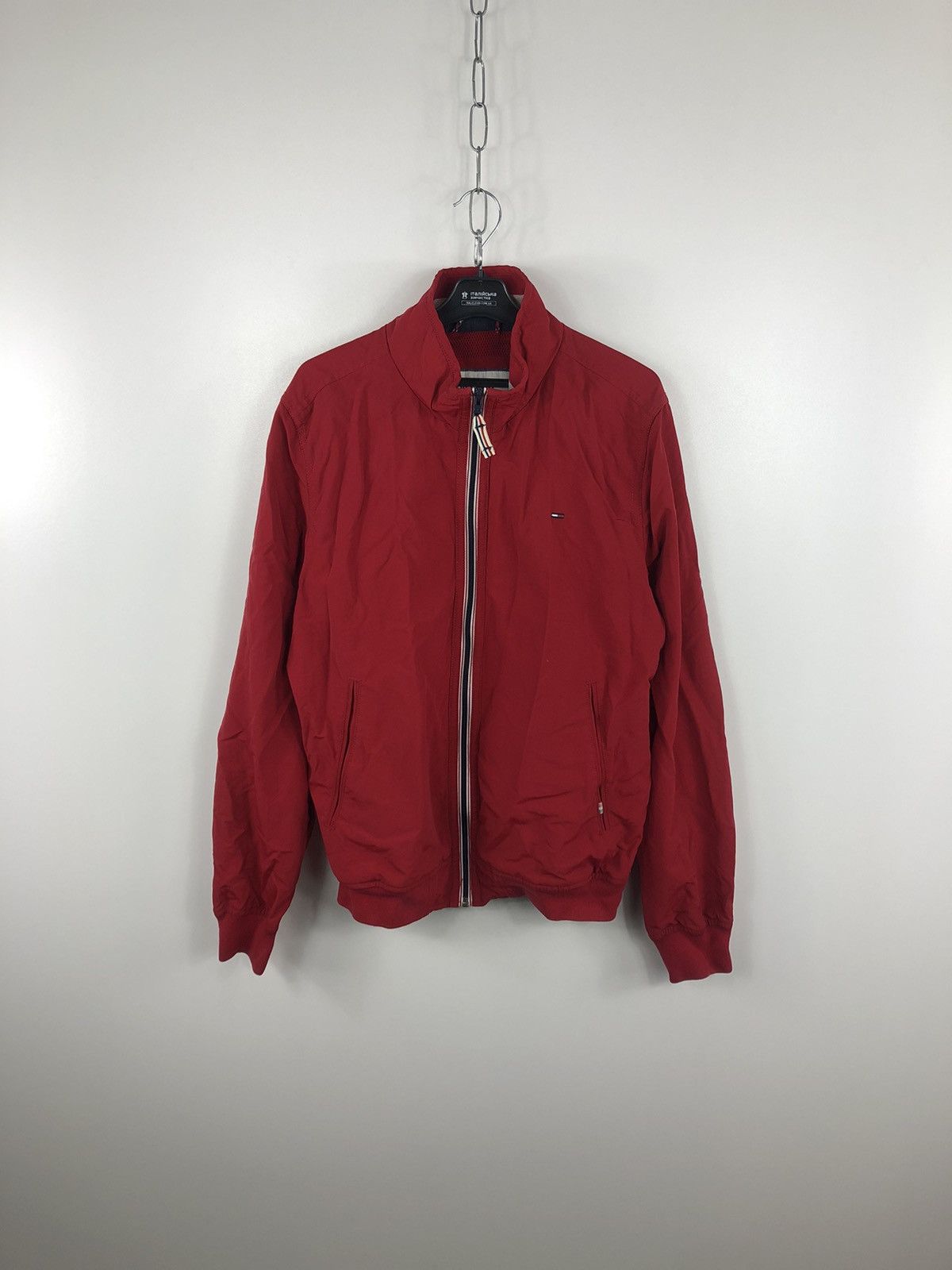 Tommy Hilfiger Tommy Hilfiger Small Logo Bomber Red Size L Size US L / EU 52-54 / 3 - 1 Thumbnail