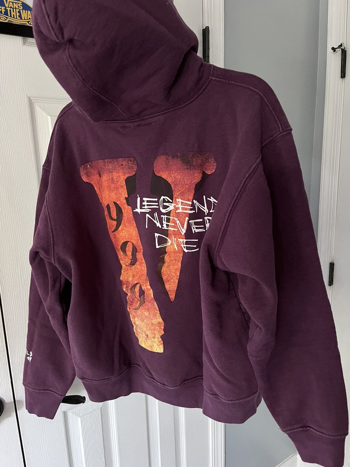 Vlone Juice WRLD Legends Never Die Hoodie | Grailed