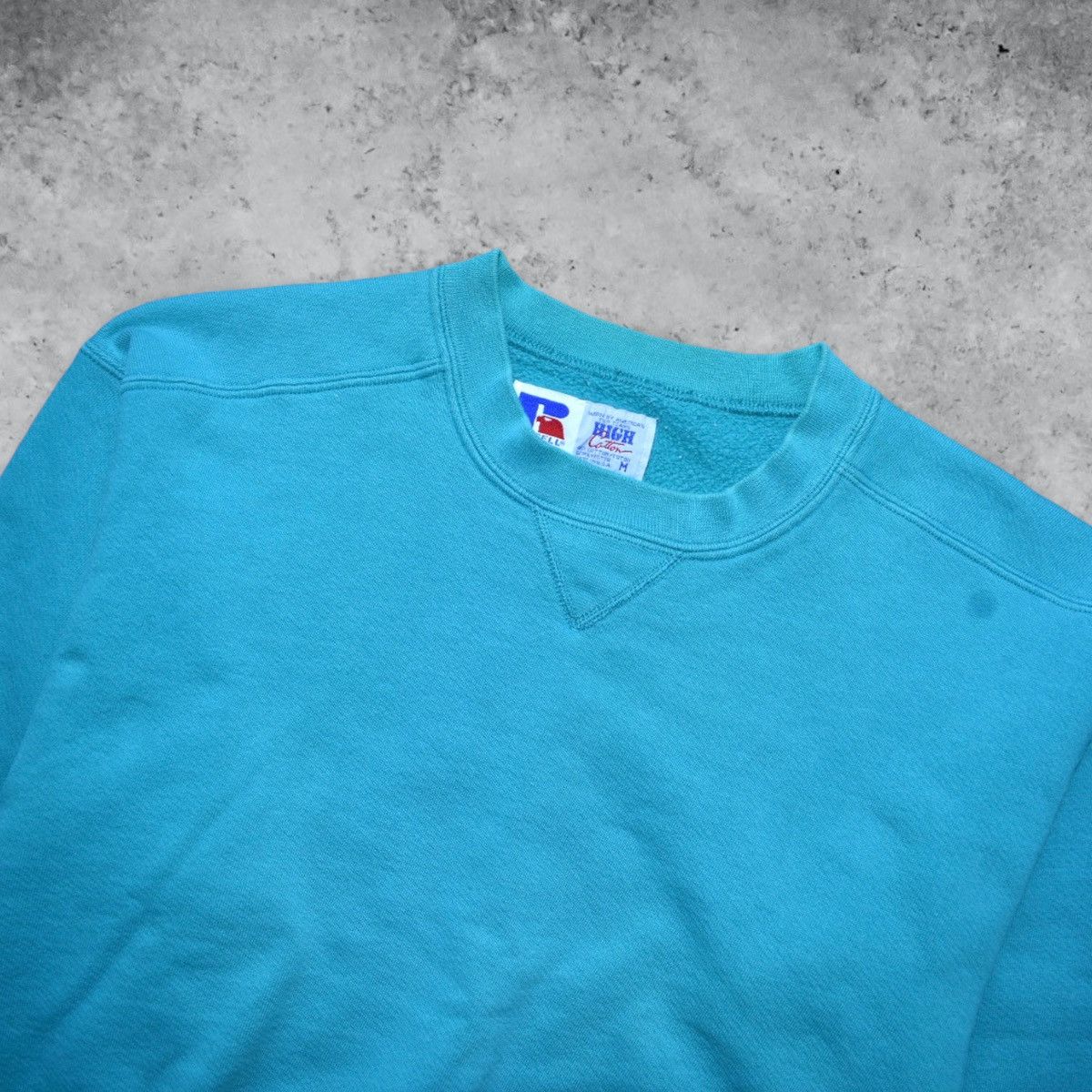 Russell Athletic × Vintage Vintage 90s Russell Athletic Sweatshirt (M) Size US M / EU 48-50 / 2 - 2 Thumbnail