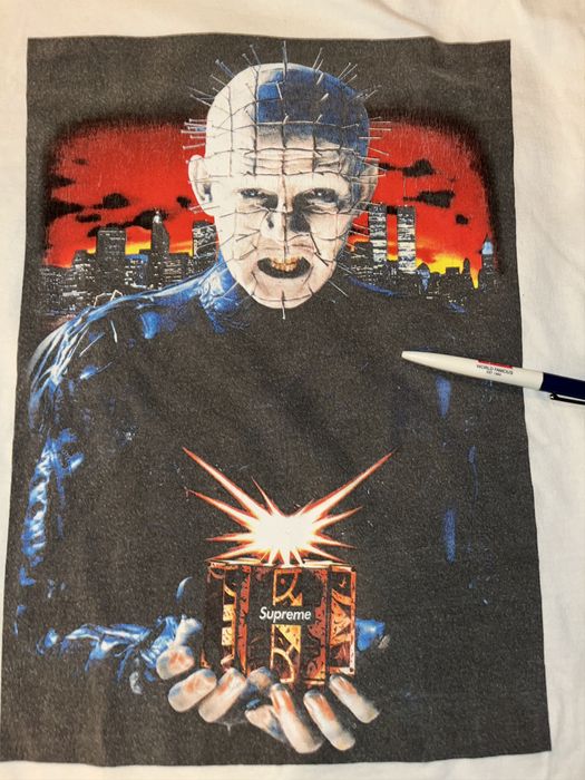 Supreme hellraiser hell hot sale on earth tee