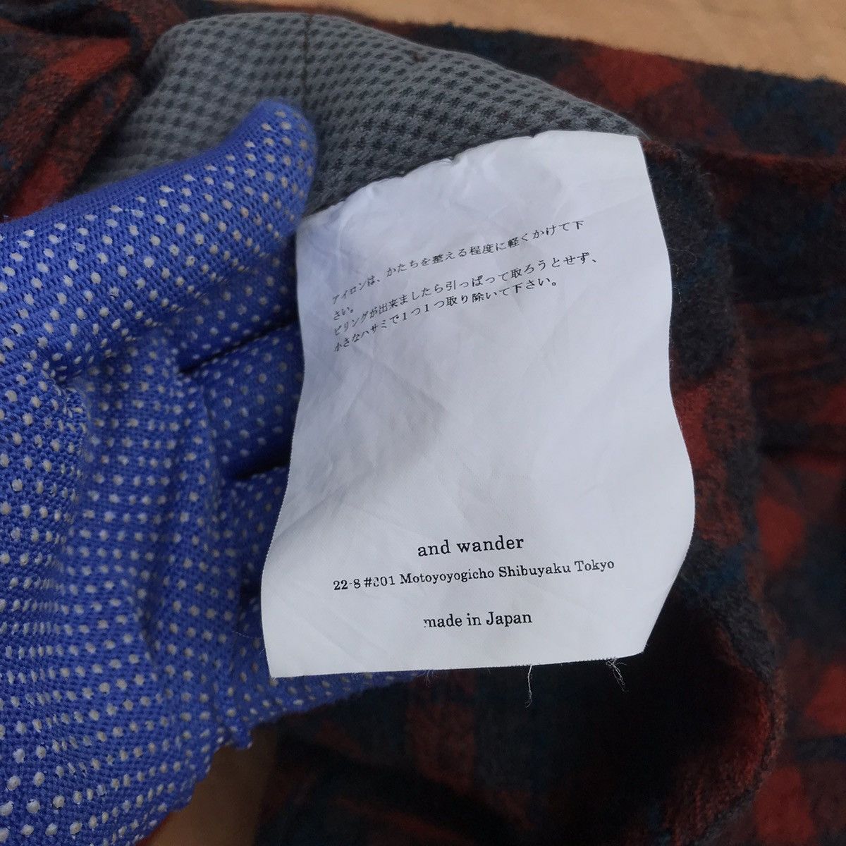 And Wander AW 13-FF007 And Wander wool tartan short Size US 29 - 11 Thumbnail