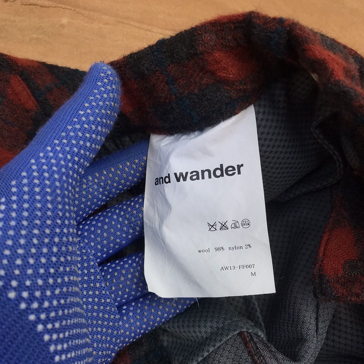 And Wander AW 13-FF007 And Wander wool tartan short Size US 29 - 10 Thumbnail