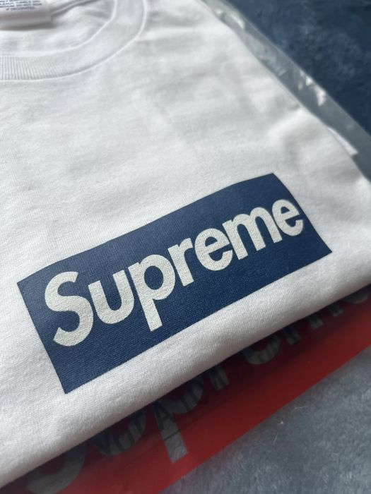 Supreme New York Yankees Box Logo Tee Size M