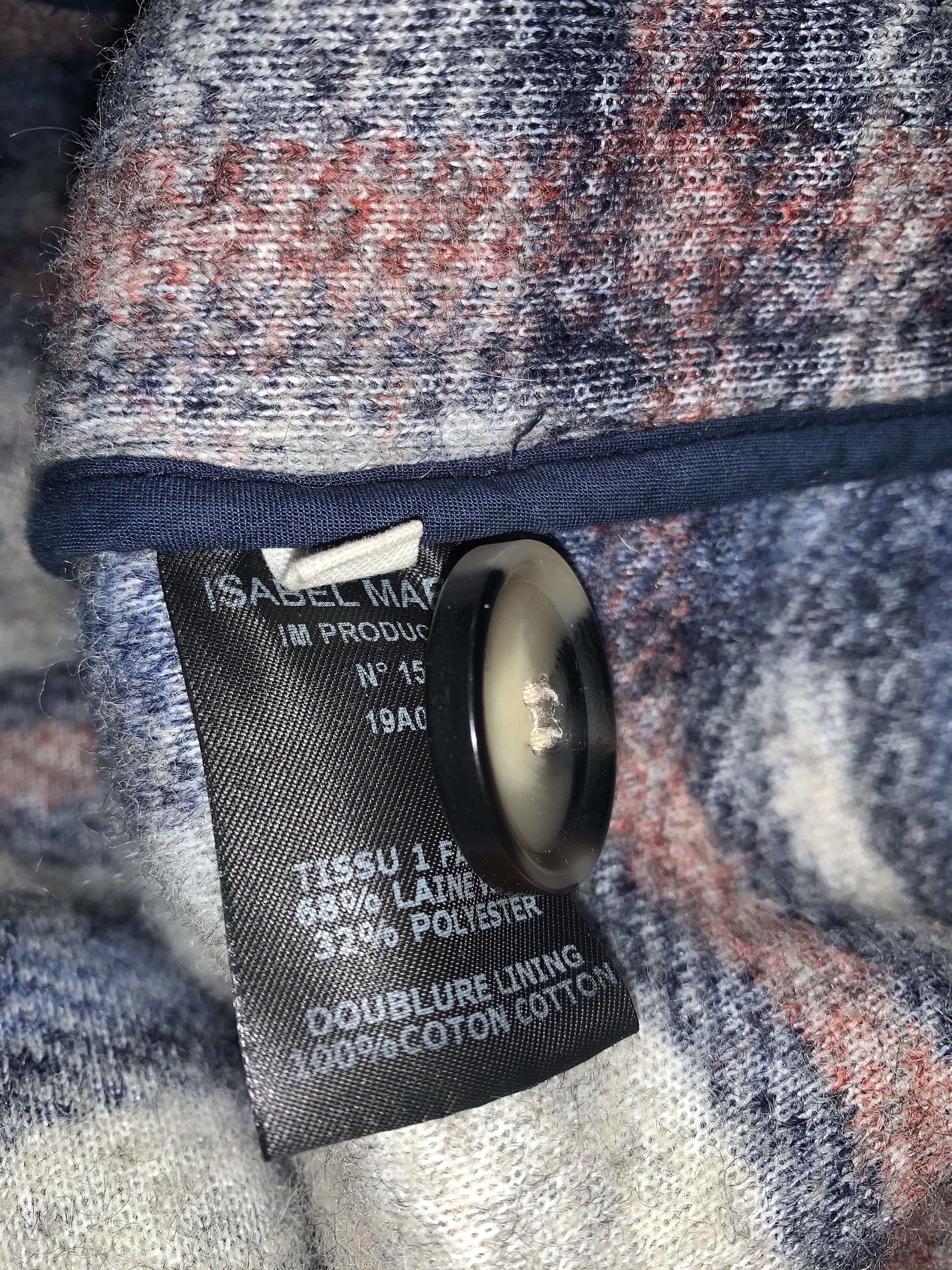 Isabel Marant Isabel Marant Étoile Wool Checkered Plaid Light Coat Size M / US 6-8 / IT 42-44 - 14 Thumbnail
