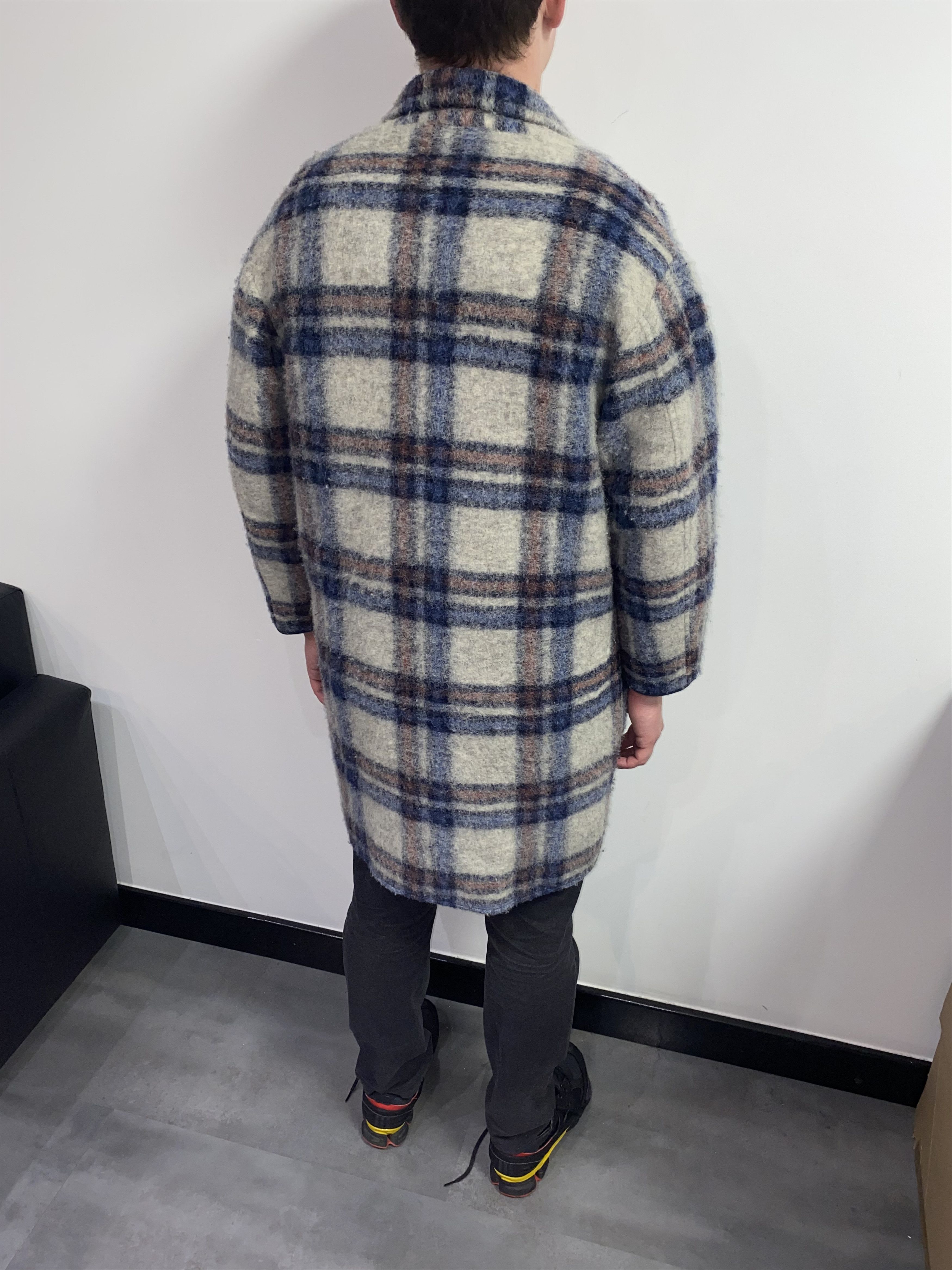 Isabel Marant Isabel Marant Étoile Wool Checkered Plaid Light Coat Size M / US 6-8 / IT 42-44 - 4 Thumbnail