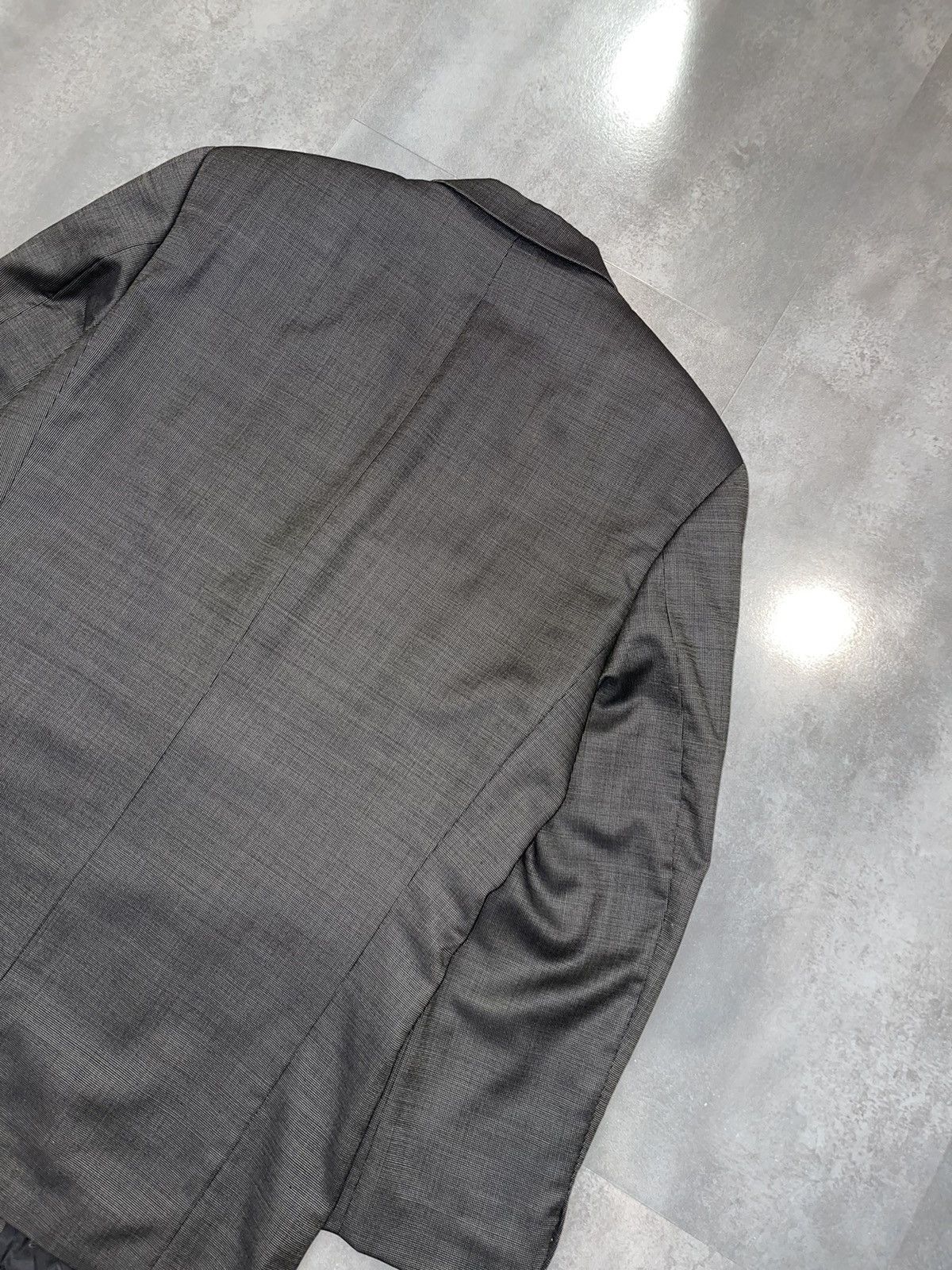 Balmain Pierre Balmain Grey Wool Blazer Size US M / EU 48-50 / 2 - 9 Thumbnail