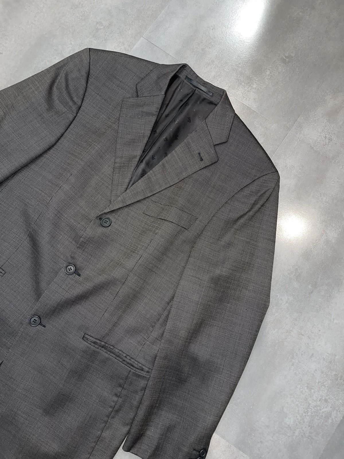 Balmain Pierre Balmain Grey Wool Blazer Size US M / EU 48-50 / 2 - 4 Thumbnail