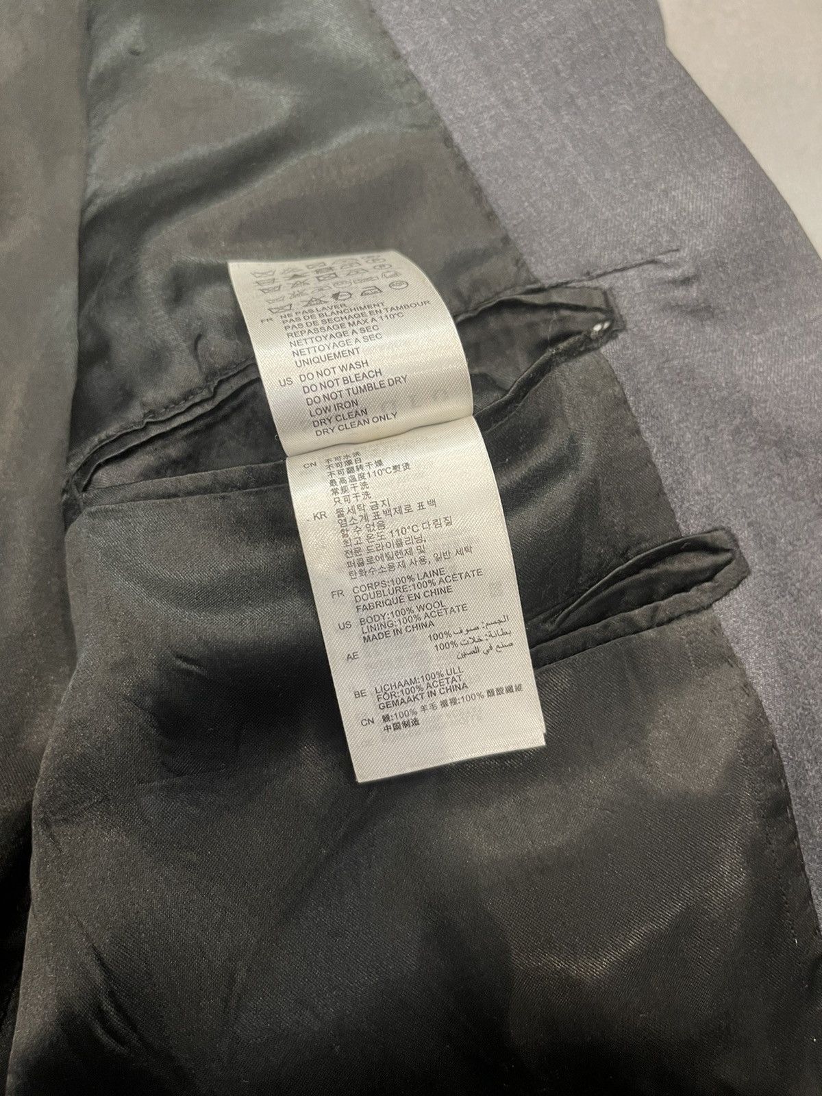 Sandro Sandro Wool Grey Blazer Size 44R - 17 Thumbnail