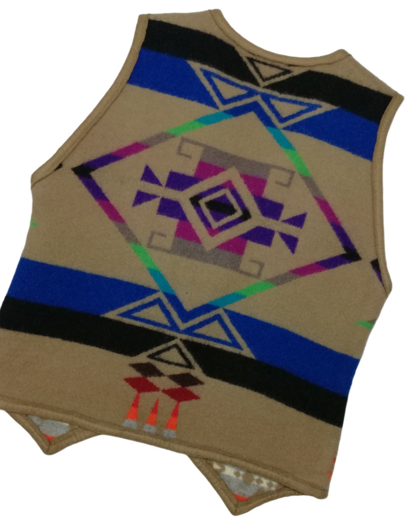 Vintage 🔥Heat!! Silverador Made In New Mexico Navajo Wool Printed Size US S / EU 44-46 / 1 - 14 Thumbnail