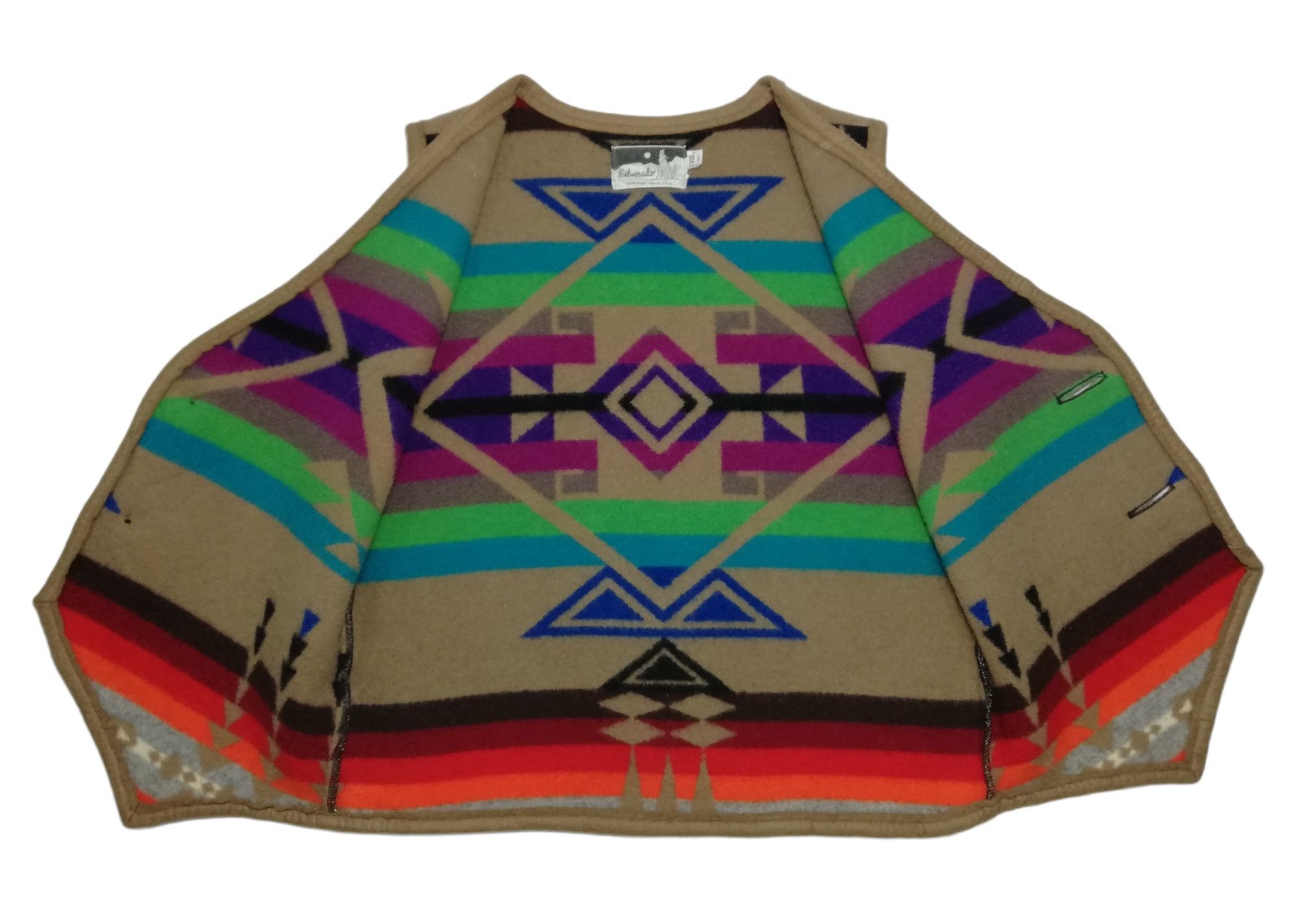 Vintage 🔥Heat!! Silverador Made In New Mexico Navajo Wool Printed Size US S / EU 44-46 / 1 - 8 Thumbnail